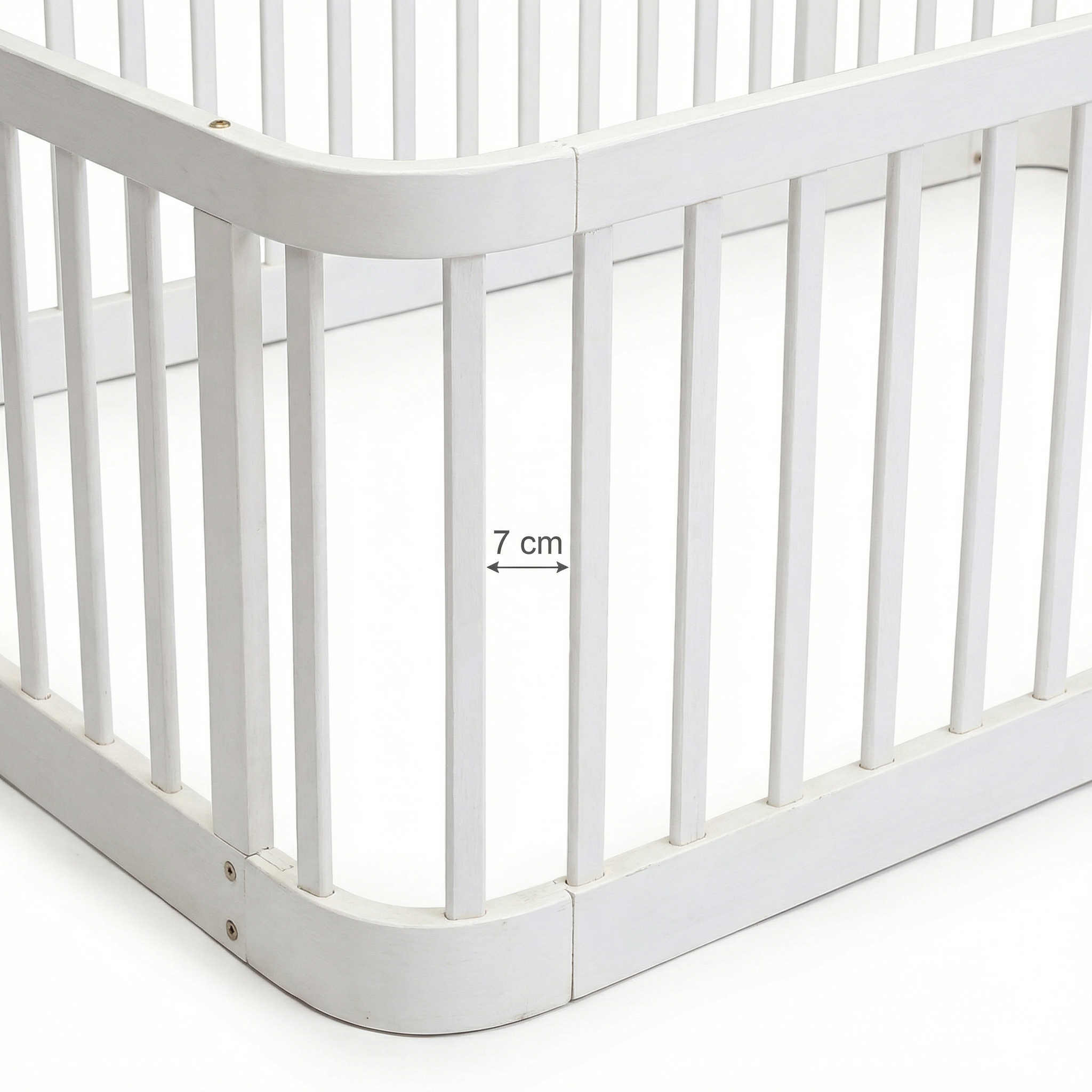 Parc bébé modulaire 140×200 cm, barres écartement 7 cm conforme normes UE, connexions boulonnées stables, pour salon et chambre, crée espace de jeu sécurisé, extensible, sécurité maximale pour tout-petits - image 16
