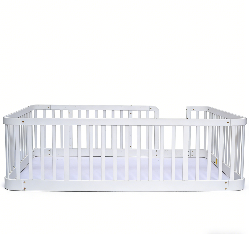 Parc bébé modulaire 140×200 cm, barres écartement 7 cm conforme normes UE, connexions boulonnées stables, pour salon et chambre, crée espace de jeu sécurisé, extensible, sécurité maximale pour tout-petits - image 14