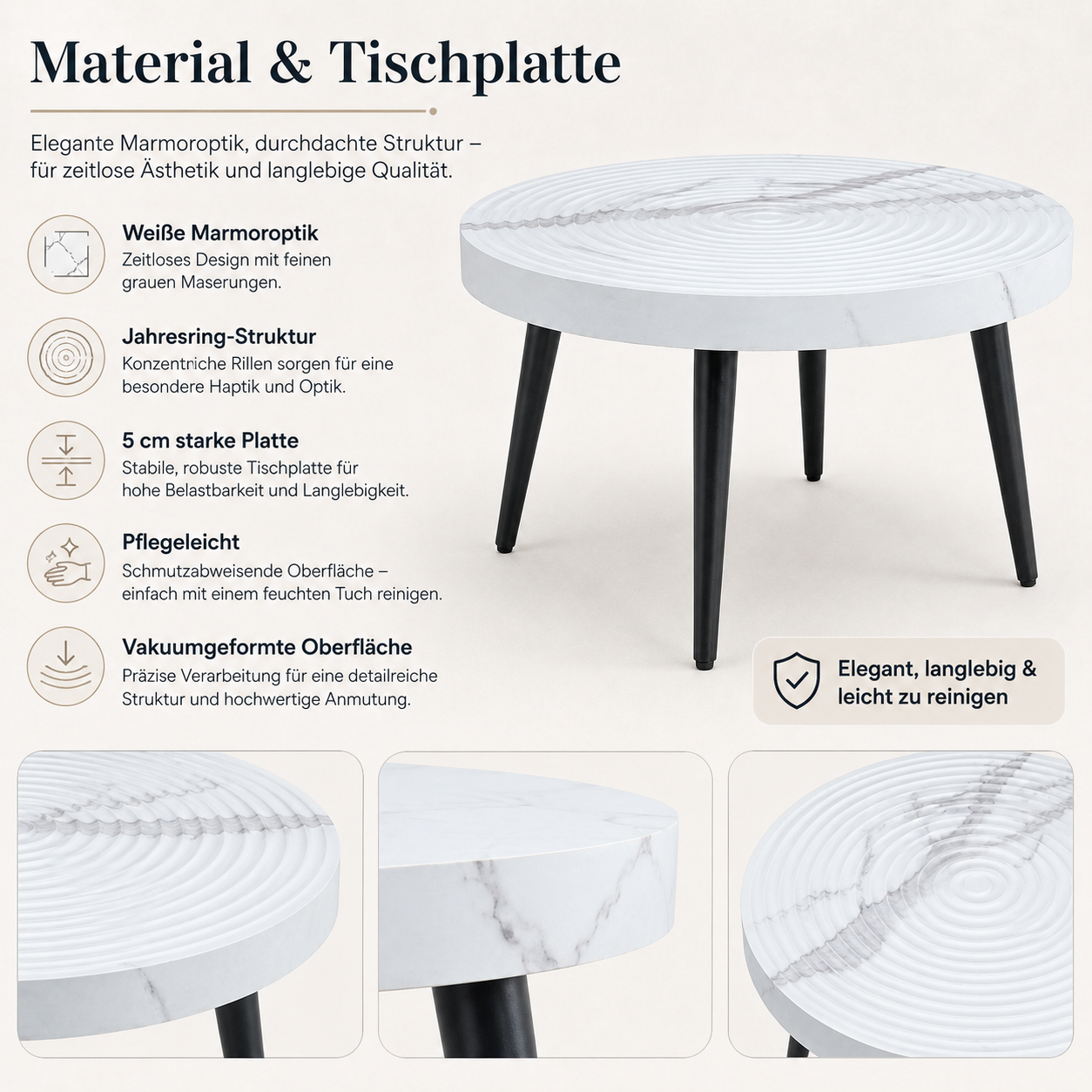 Dimensions du table basse