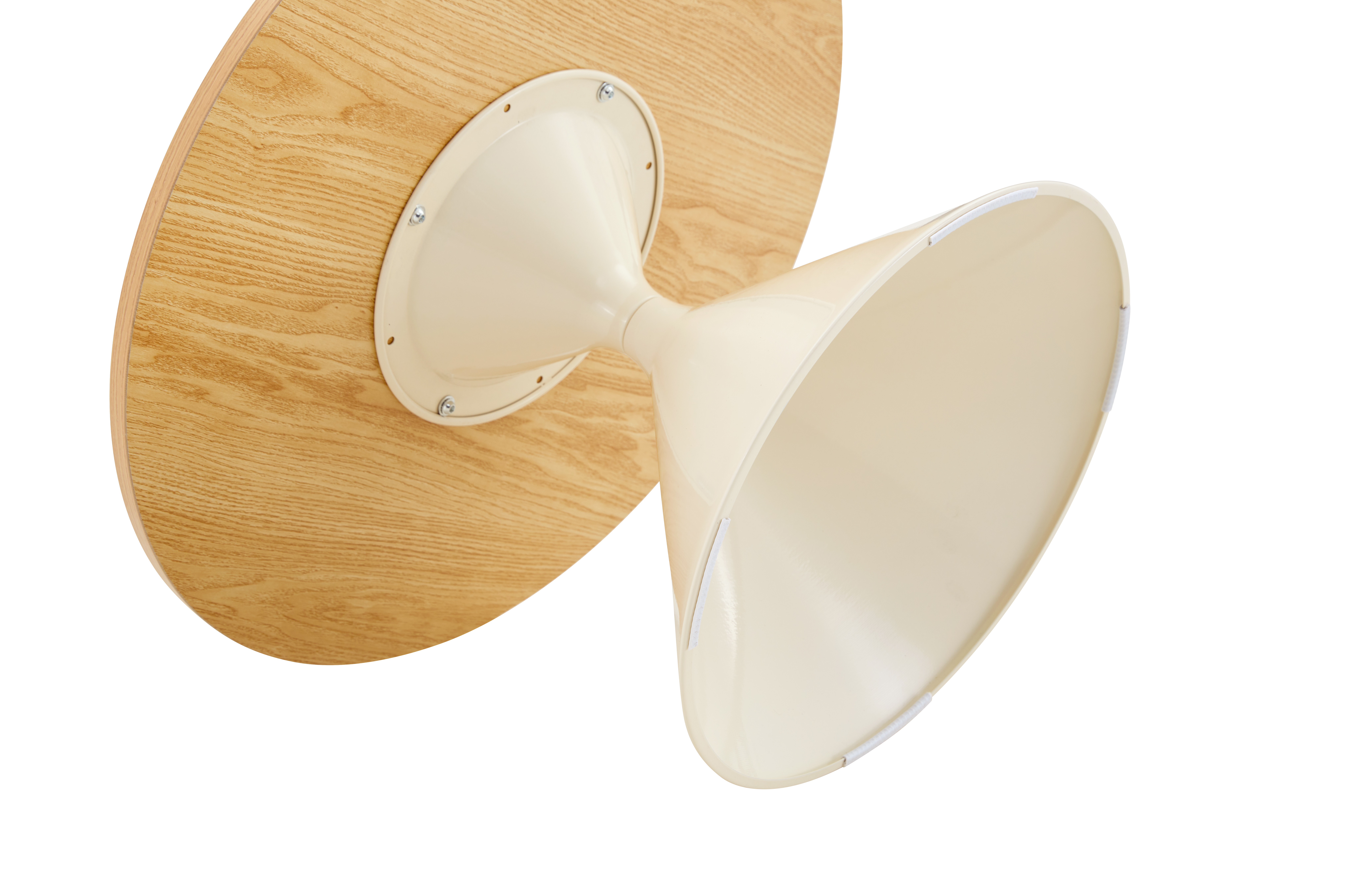 produit fini lot de deux tables gigognes rondes