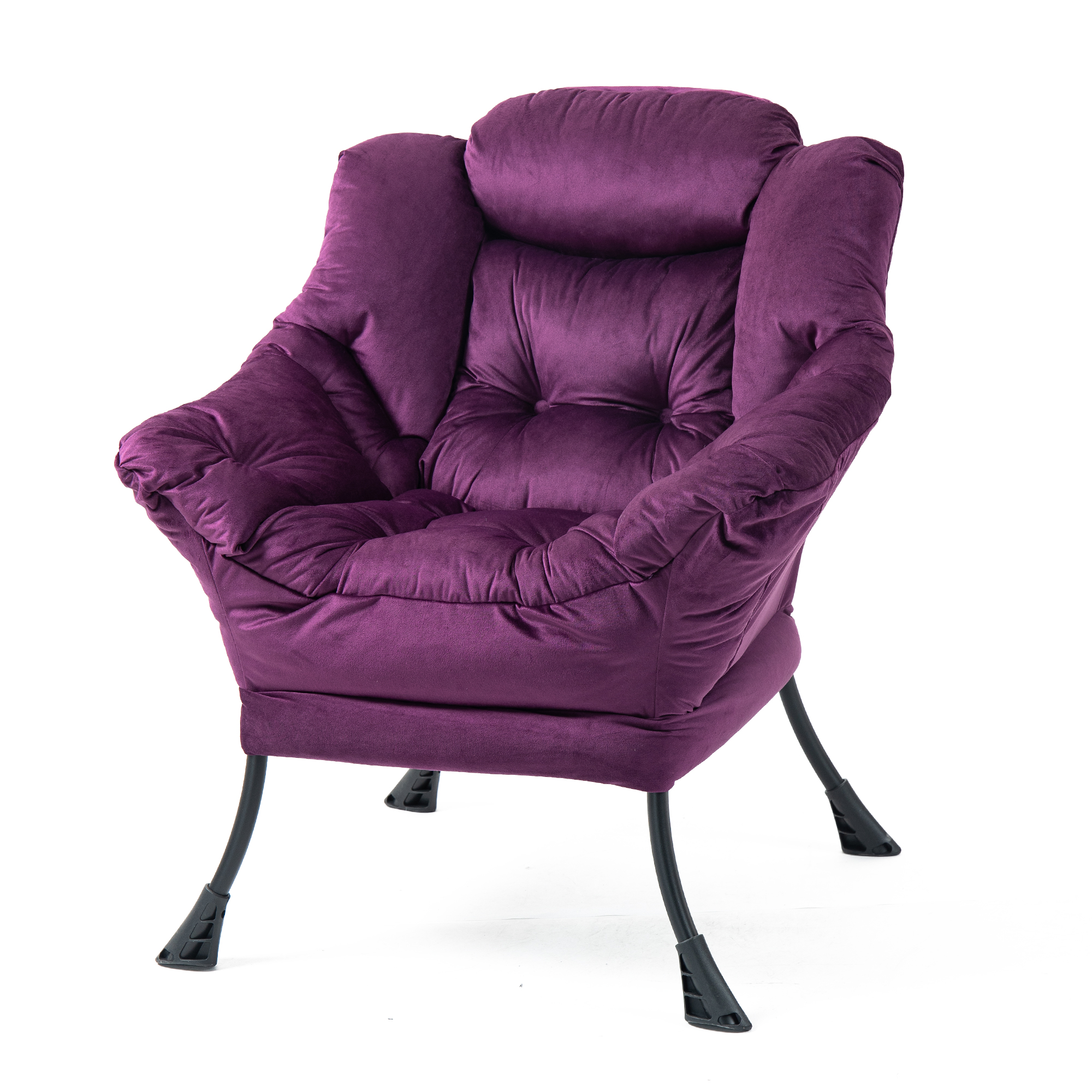 Lazy Chair, Relaxing Chair with Metal Frame and a 