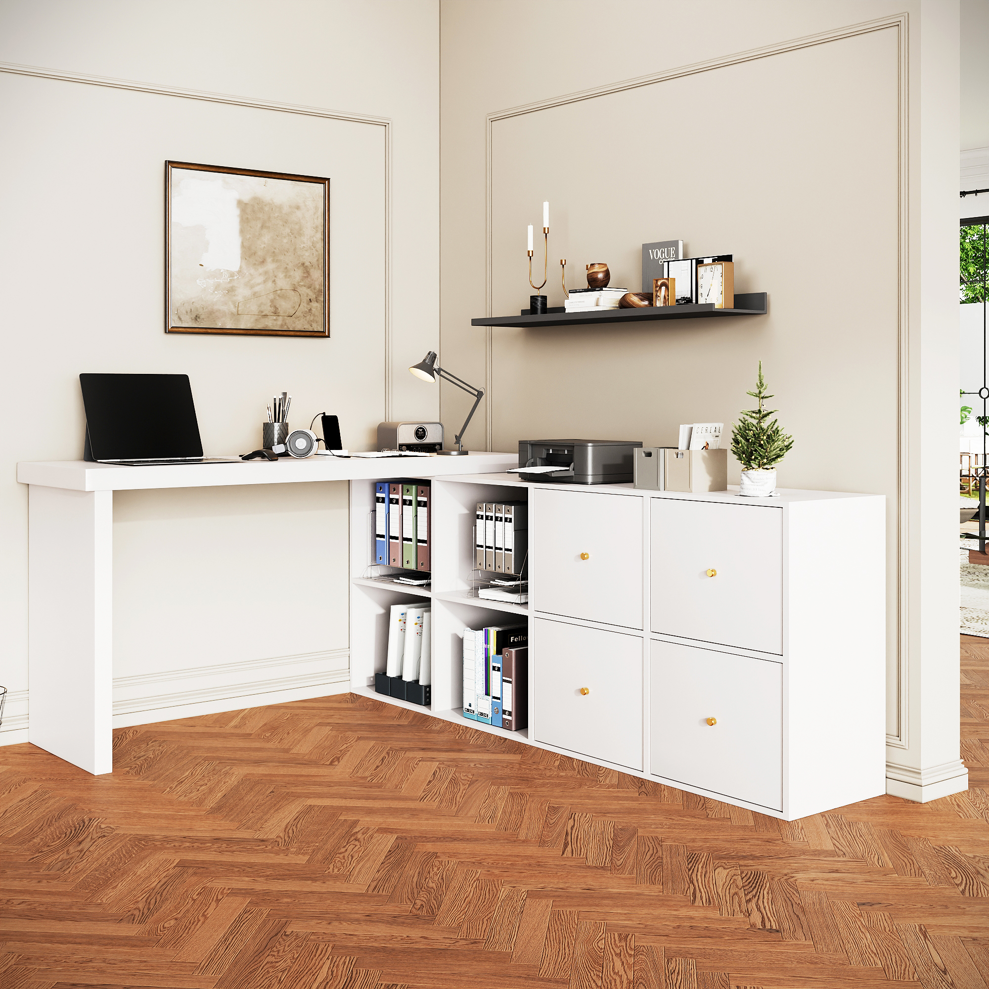 Vue principale du bureau