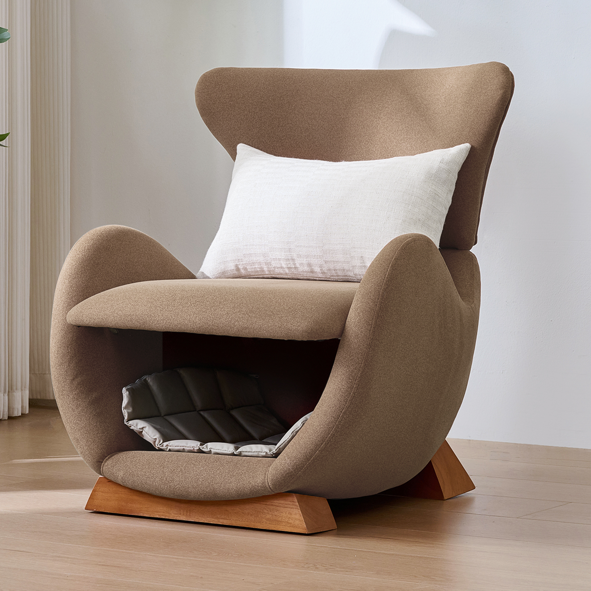 Designer-Loungesessel im Walhai-Look – haustierfre
