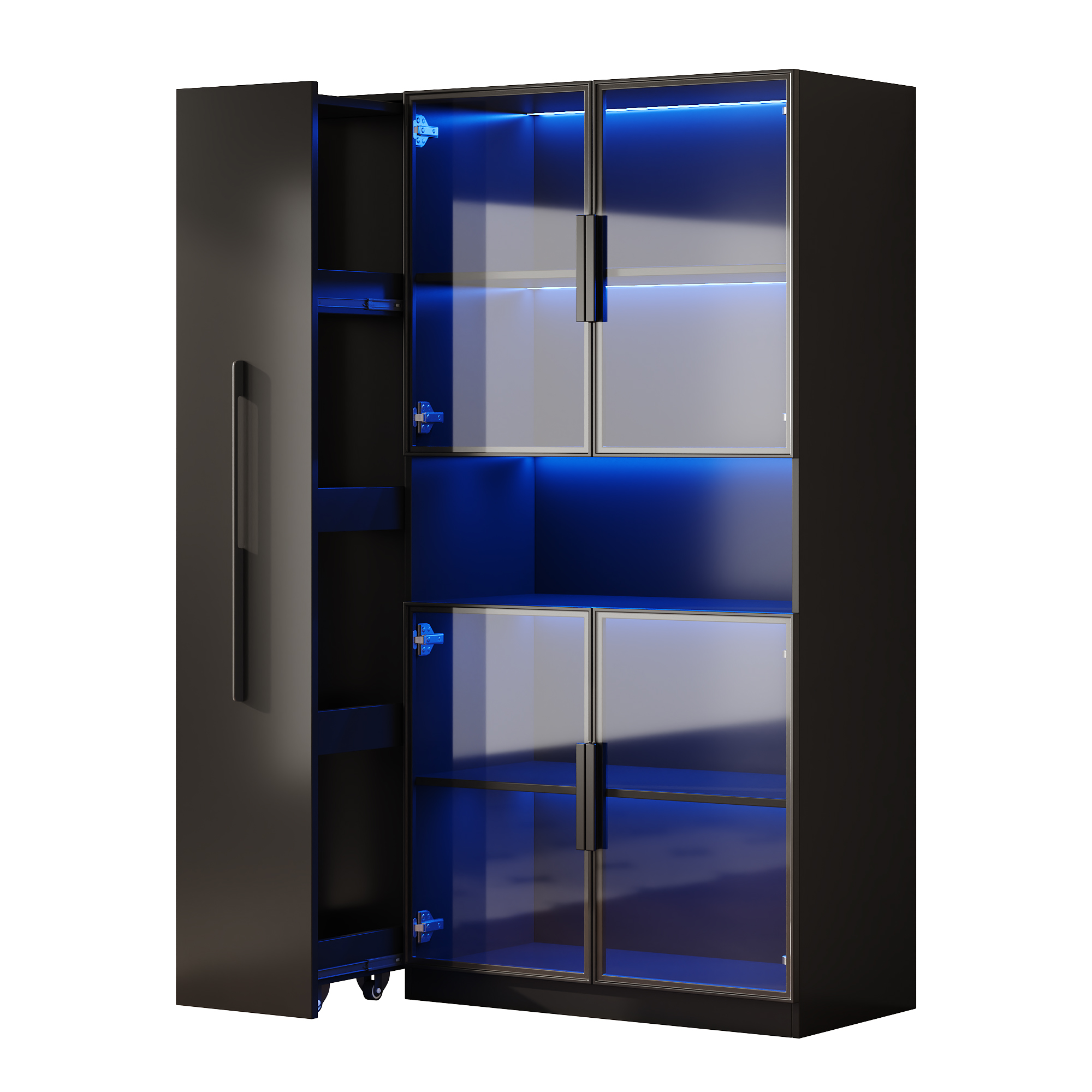 Éclairage LED multicolore