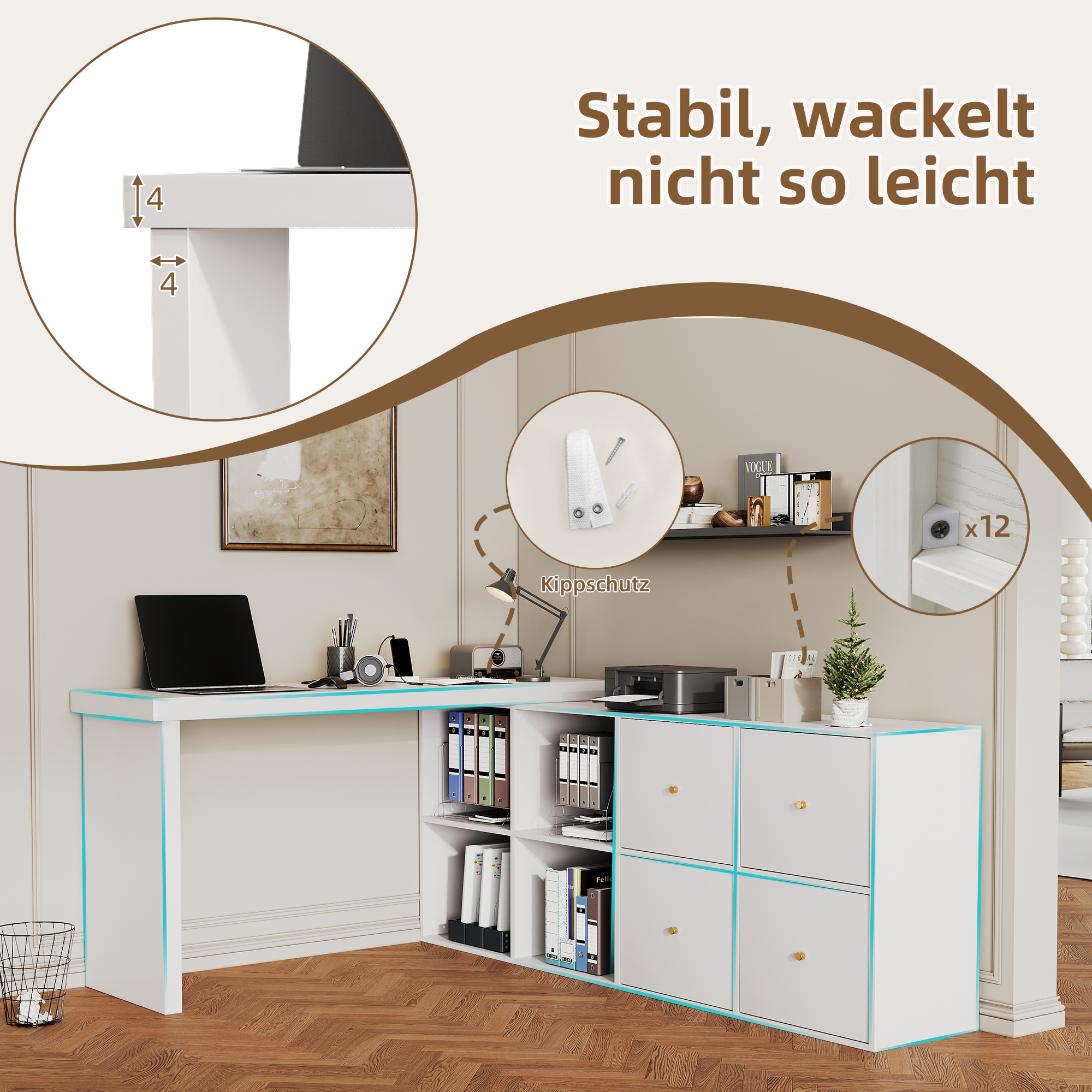 Détail du bureau