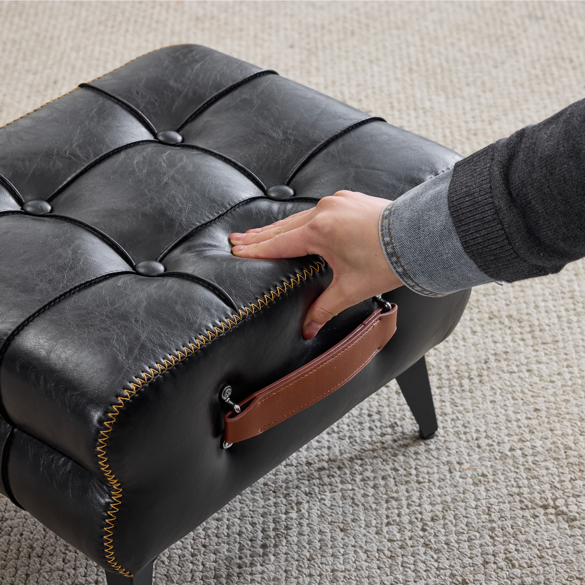 Tabouret d’appoint vue générale