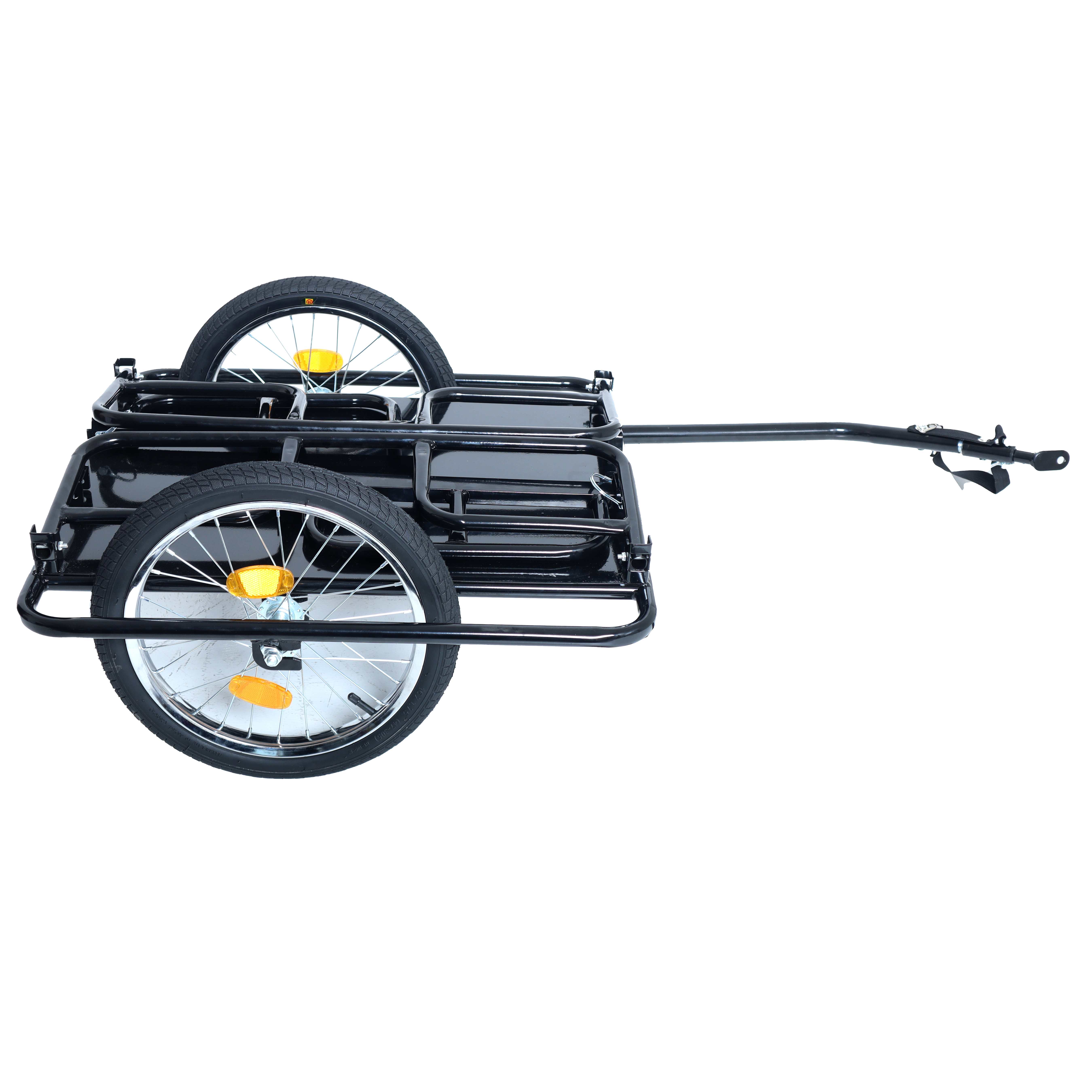 Remorque vélo pliable vue générale