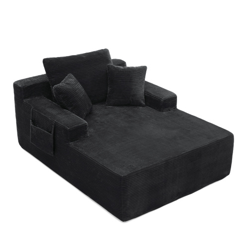 Rangement intégré et coussins