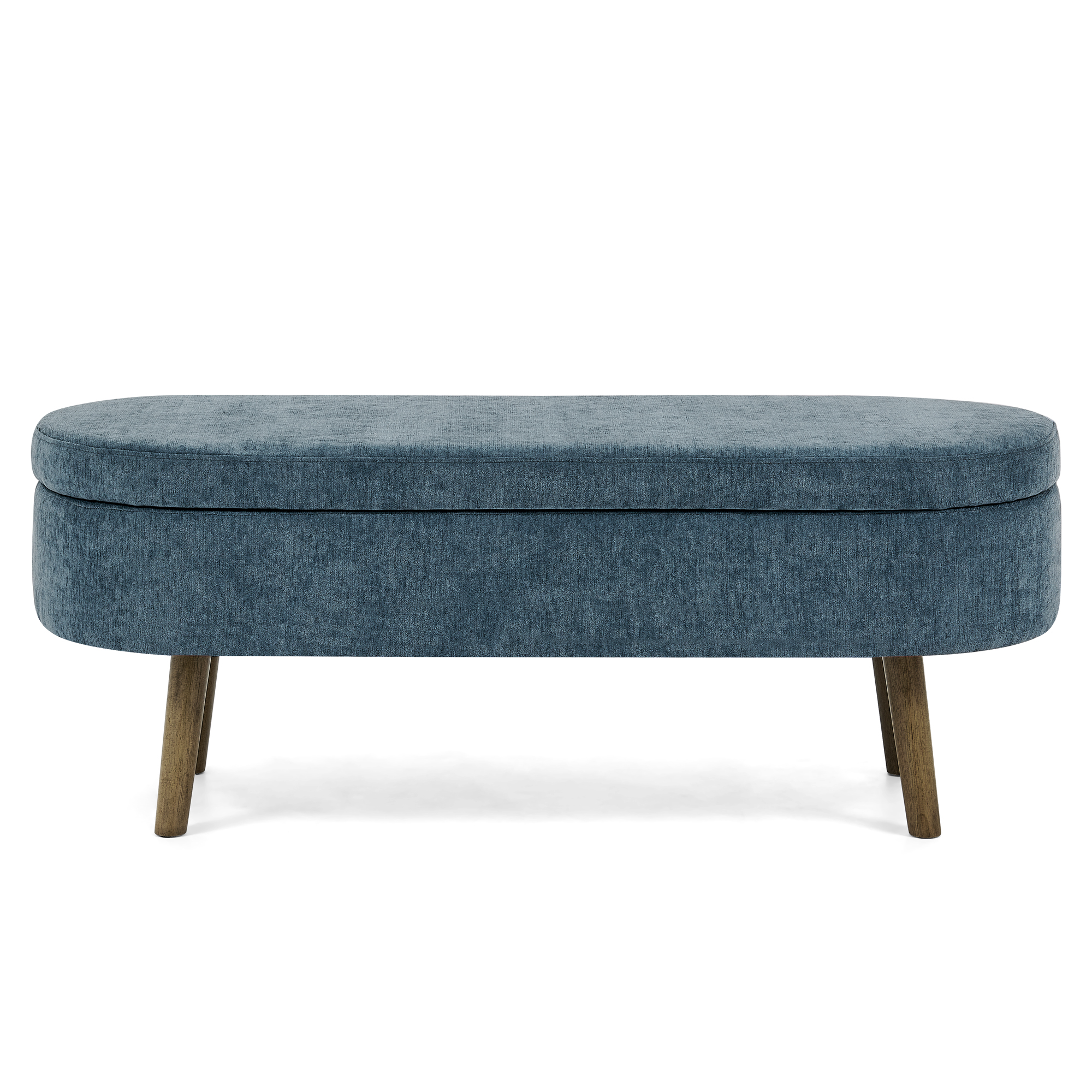 Banc de rangement multifonction en tissu chenille - image 16