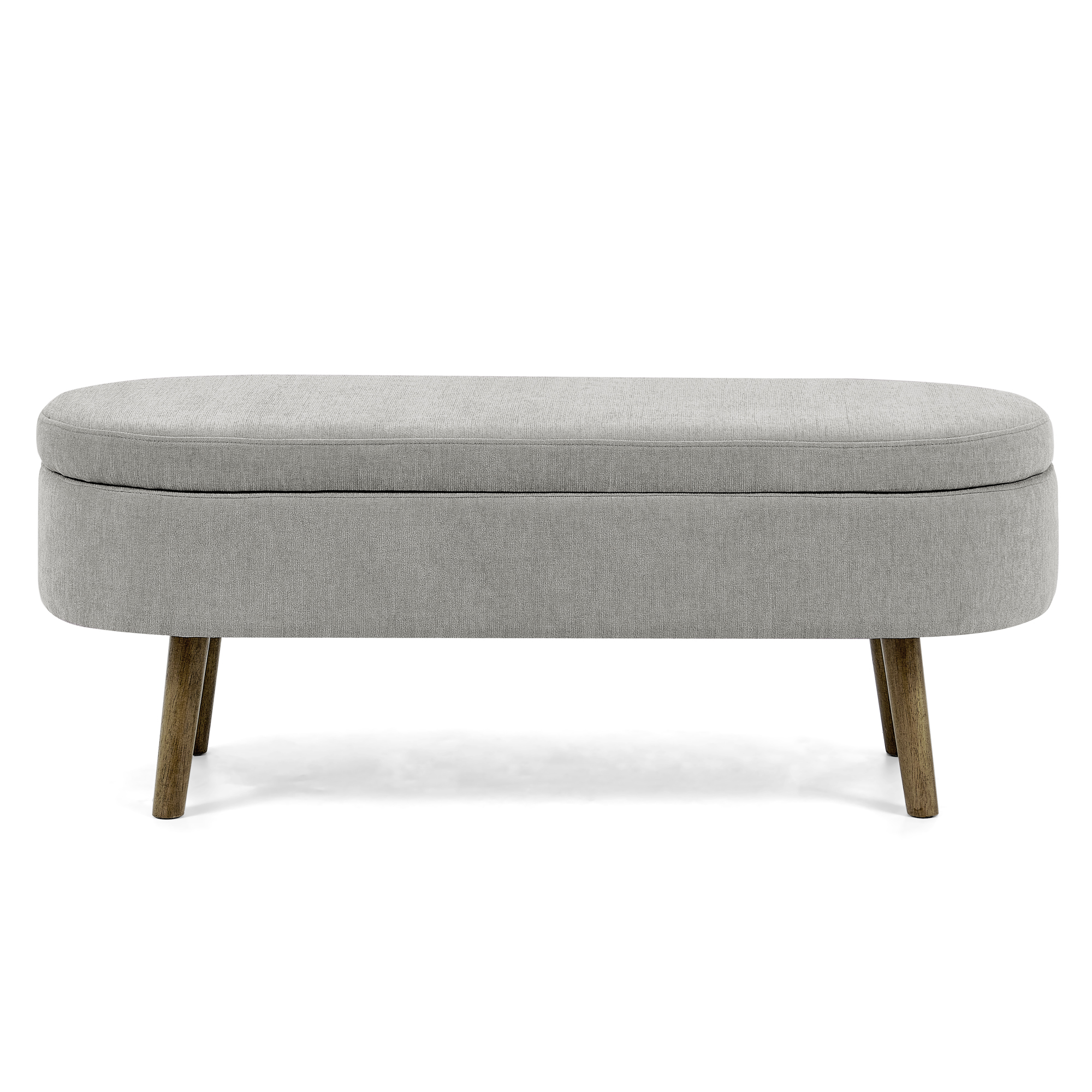 Banc de rangement en bois massif, tissu chenille, 20 L capacité, hydraulique, pour entrée, salon et chambre, design élégant, beaucoup de rangement, confort assise, stabilité, durabilité, style fonctionnel, décoration - image 17