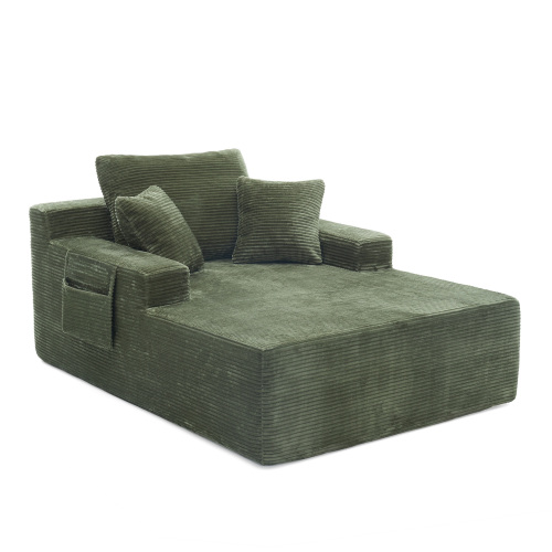 Rangement intégré et coussins