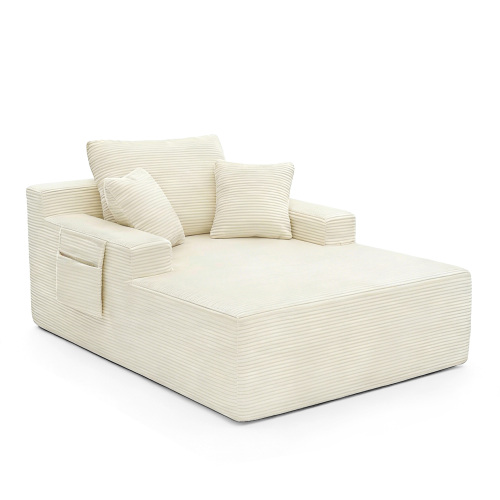 Rangement intégré et coussins