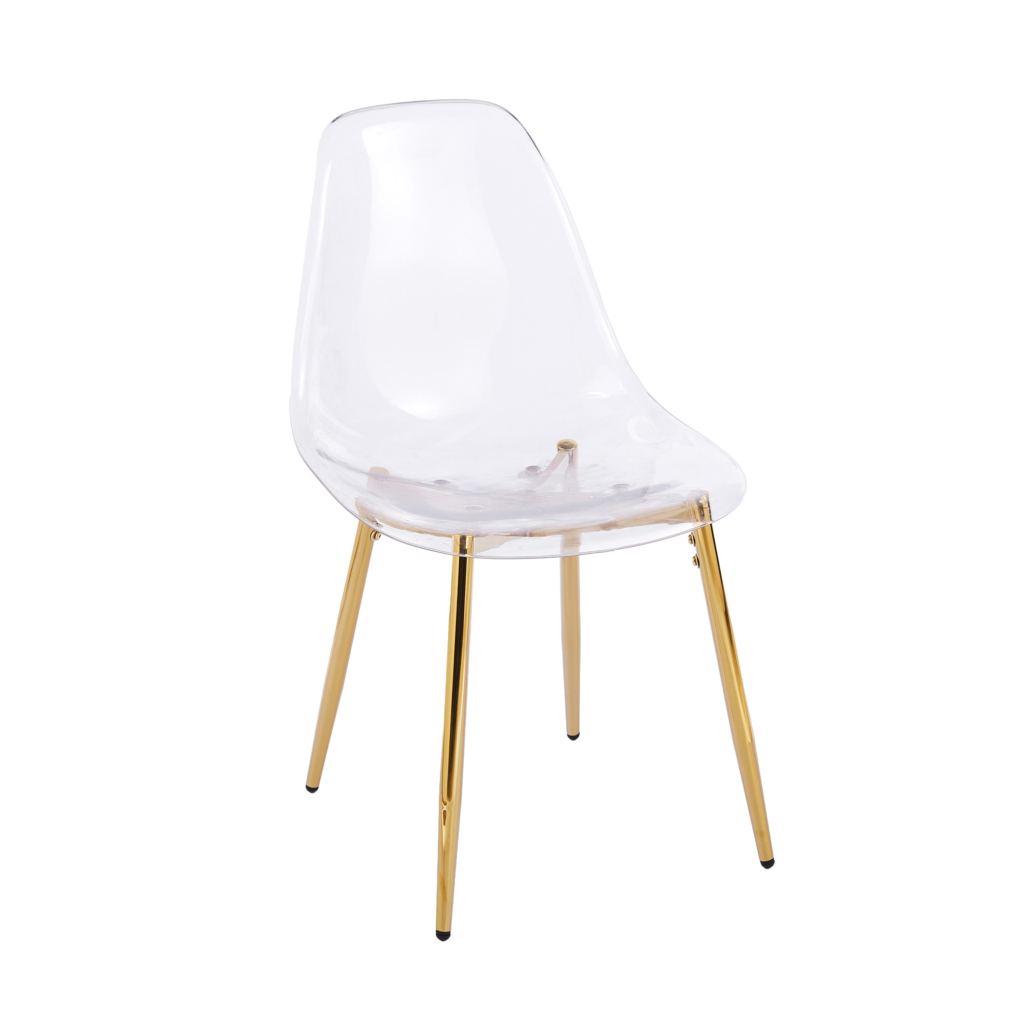 Chaise de salle à manger en velours, pieds dorés plaqués, dossier haut ergonomique, pour salle à manger, coiffeuse et fauteuil d'appoint, design moderne luxueux, soutien lombaire, complète intérieurs modernes - image 5