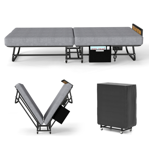 Matelas mousse inclus lit pliant