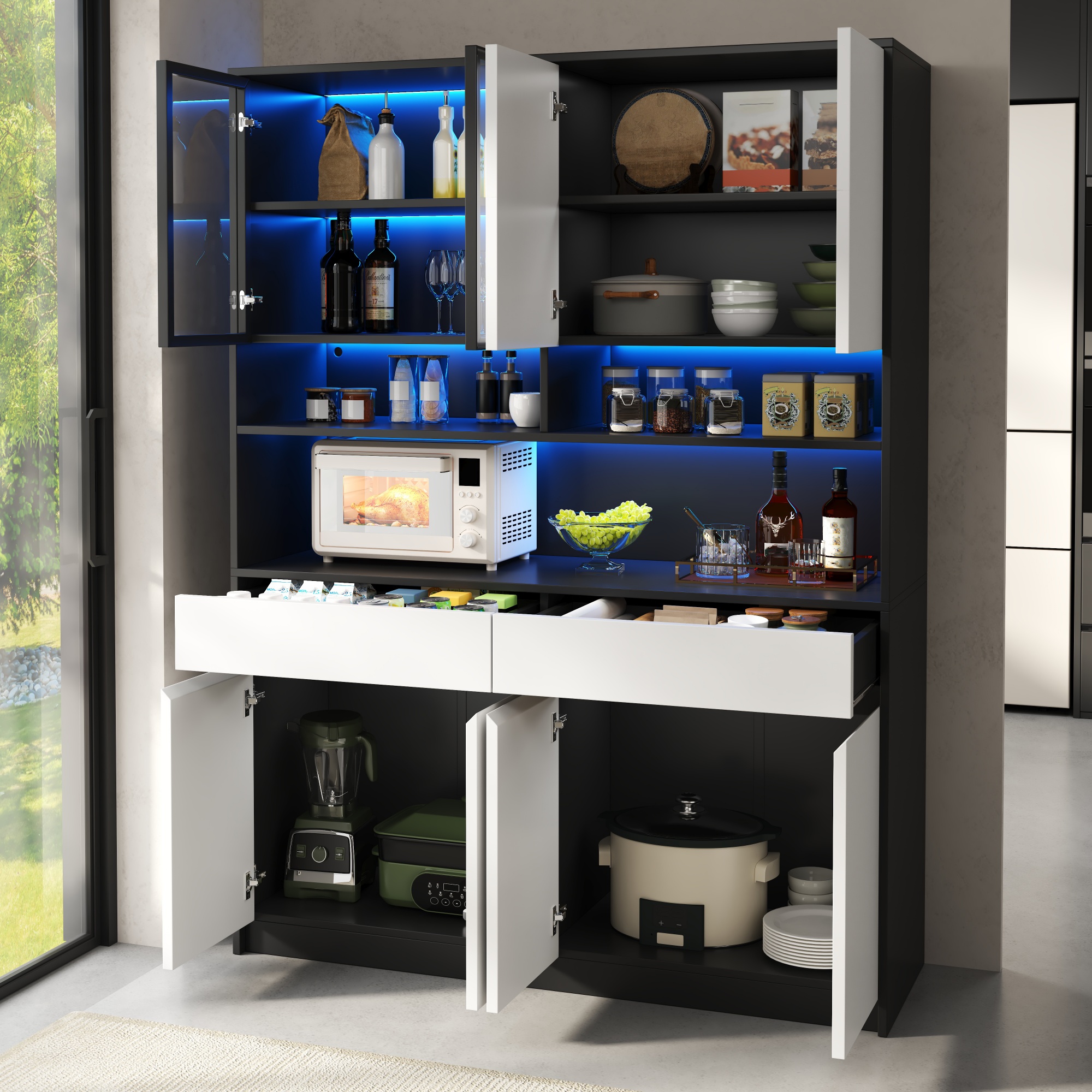 Détail du buffet