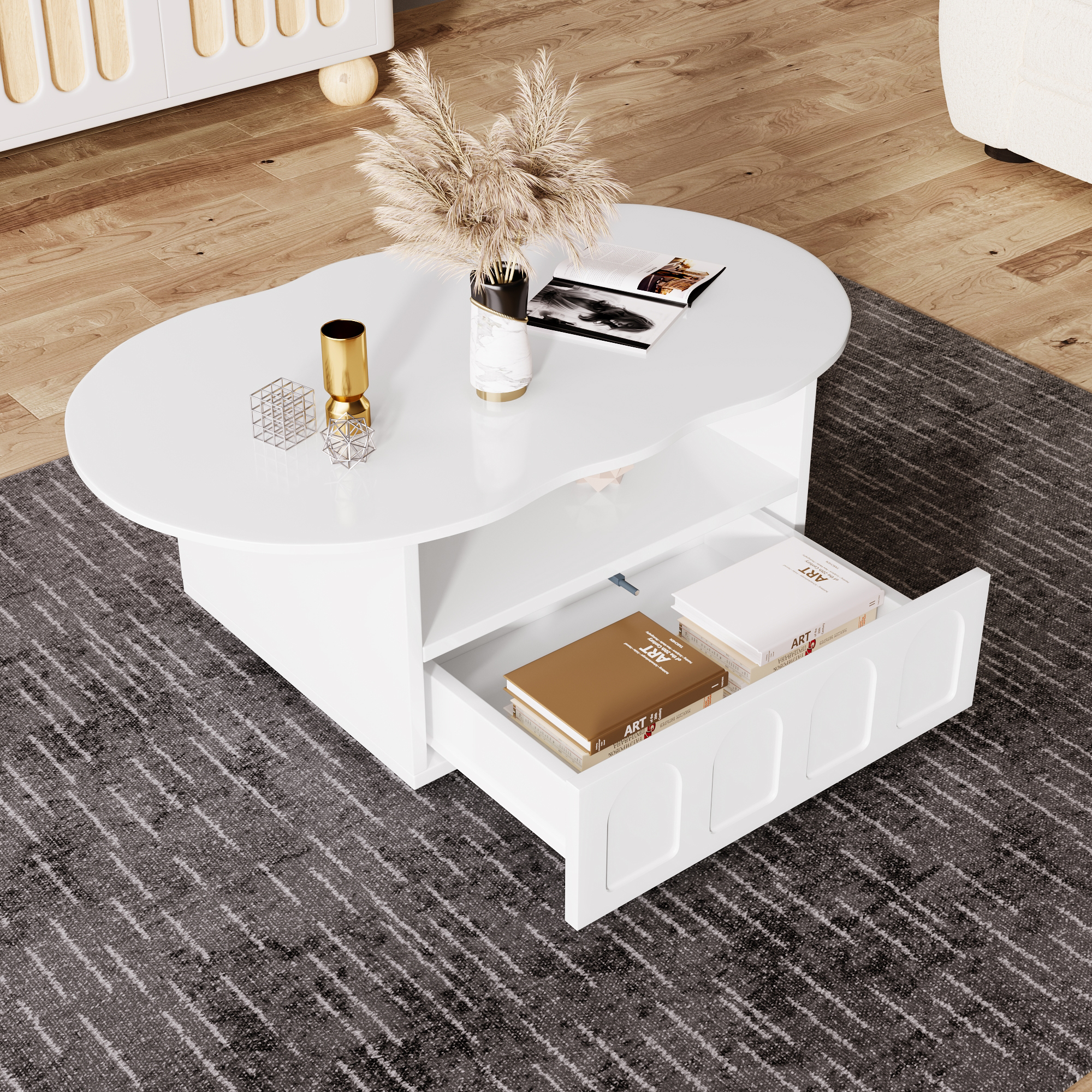 Détail du table basse