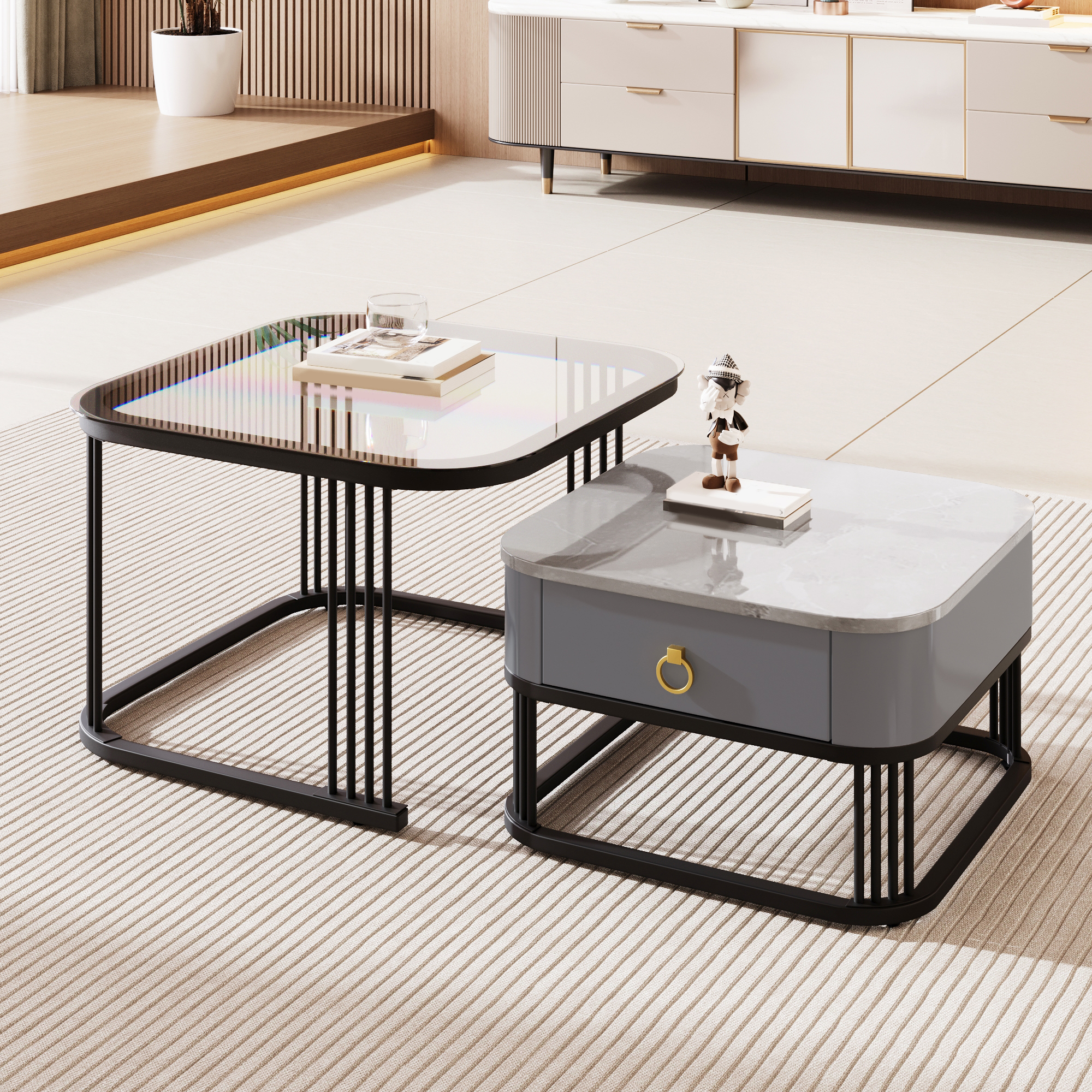 Détail du table basse