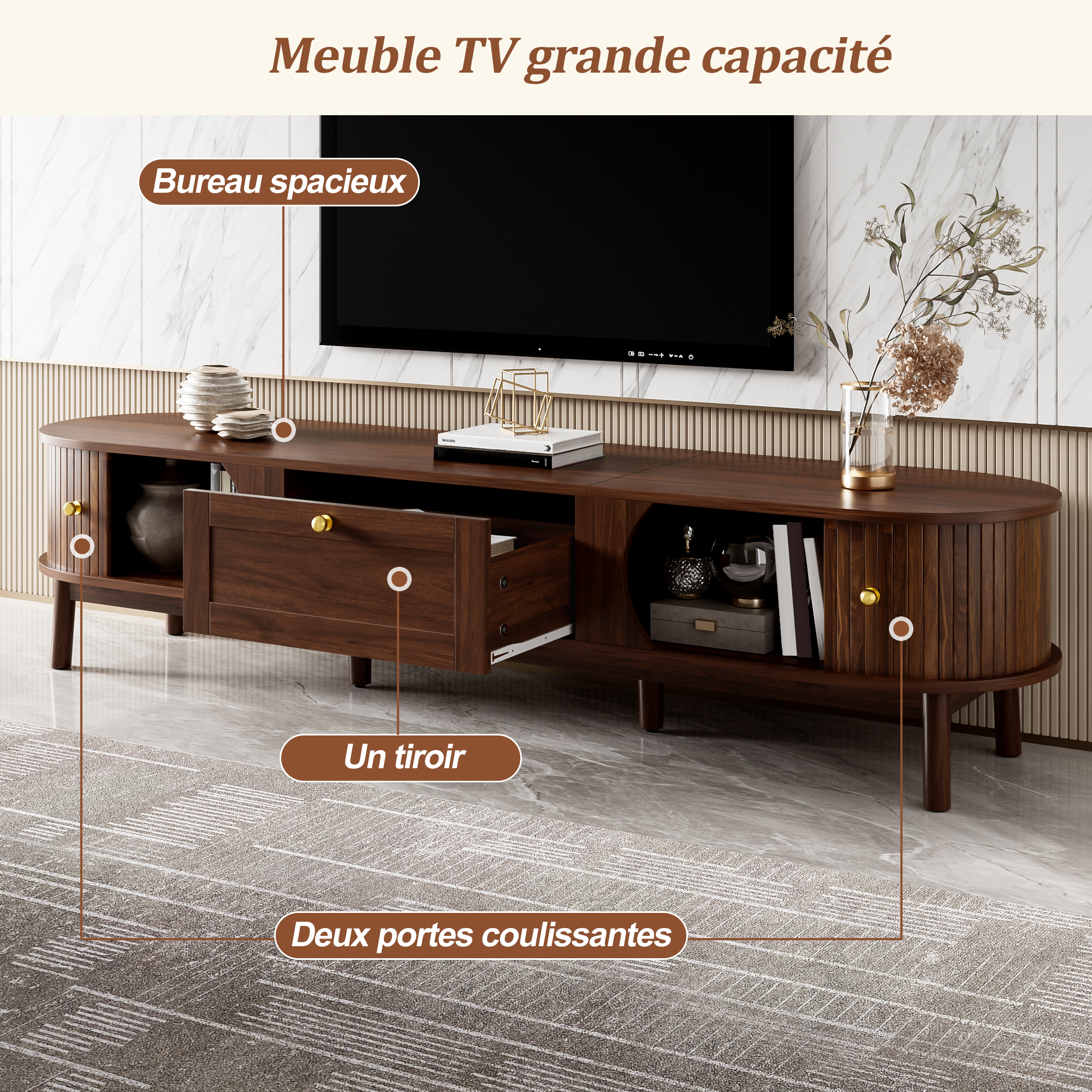 Présentation du meuble TV