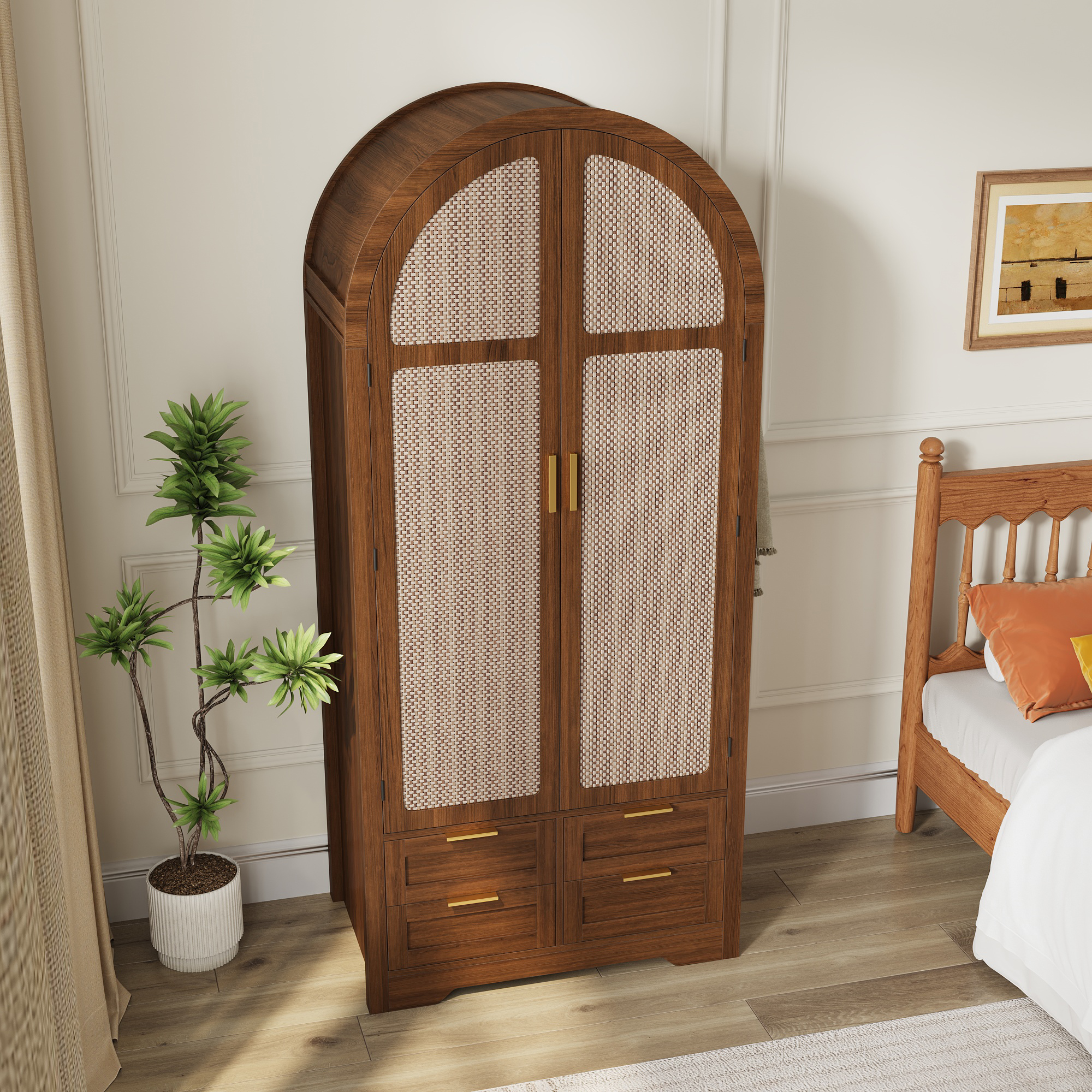 Détail du armoire