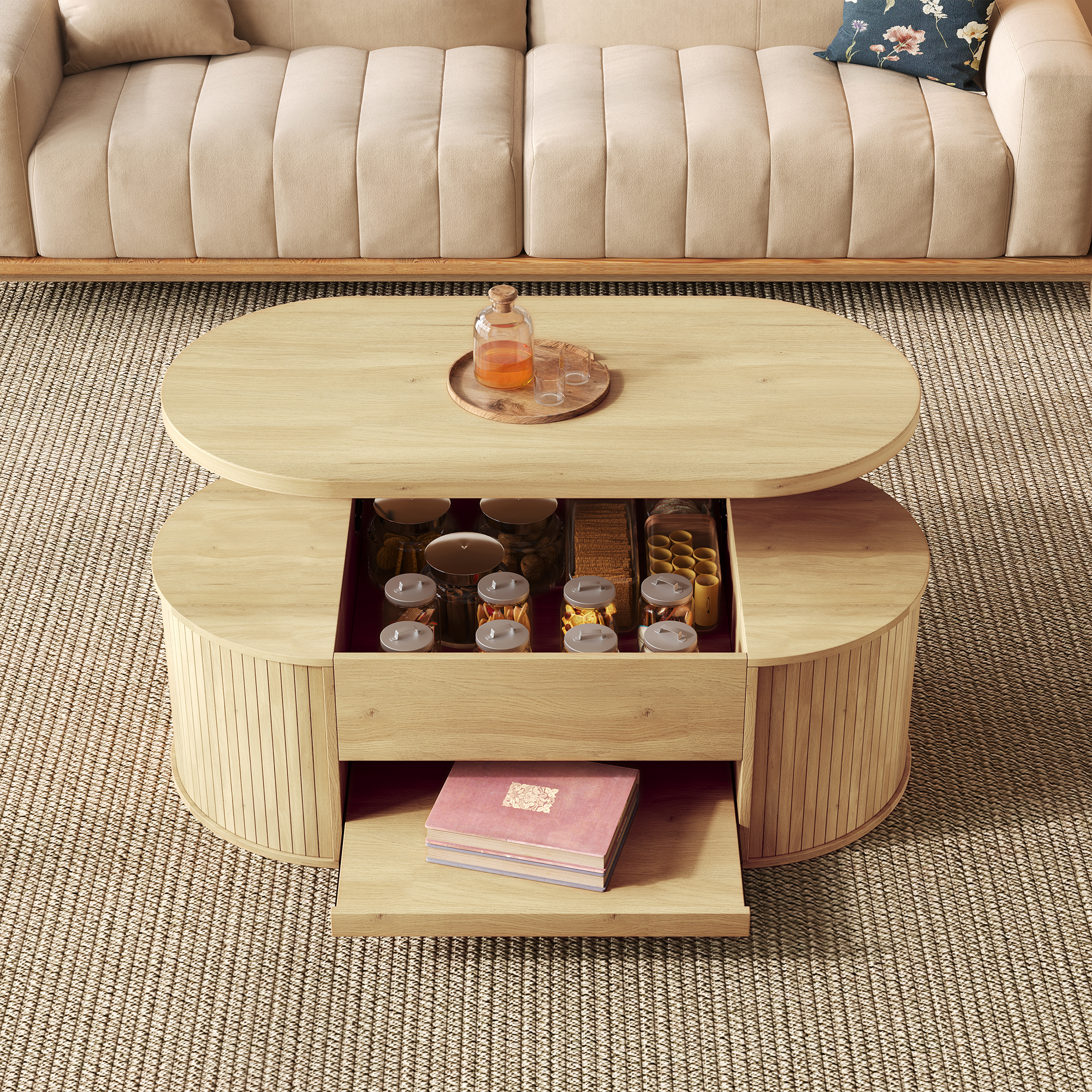 Détail du table basse