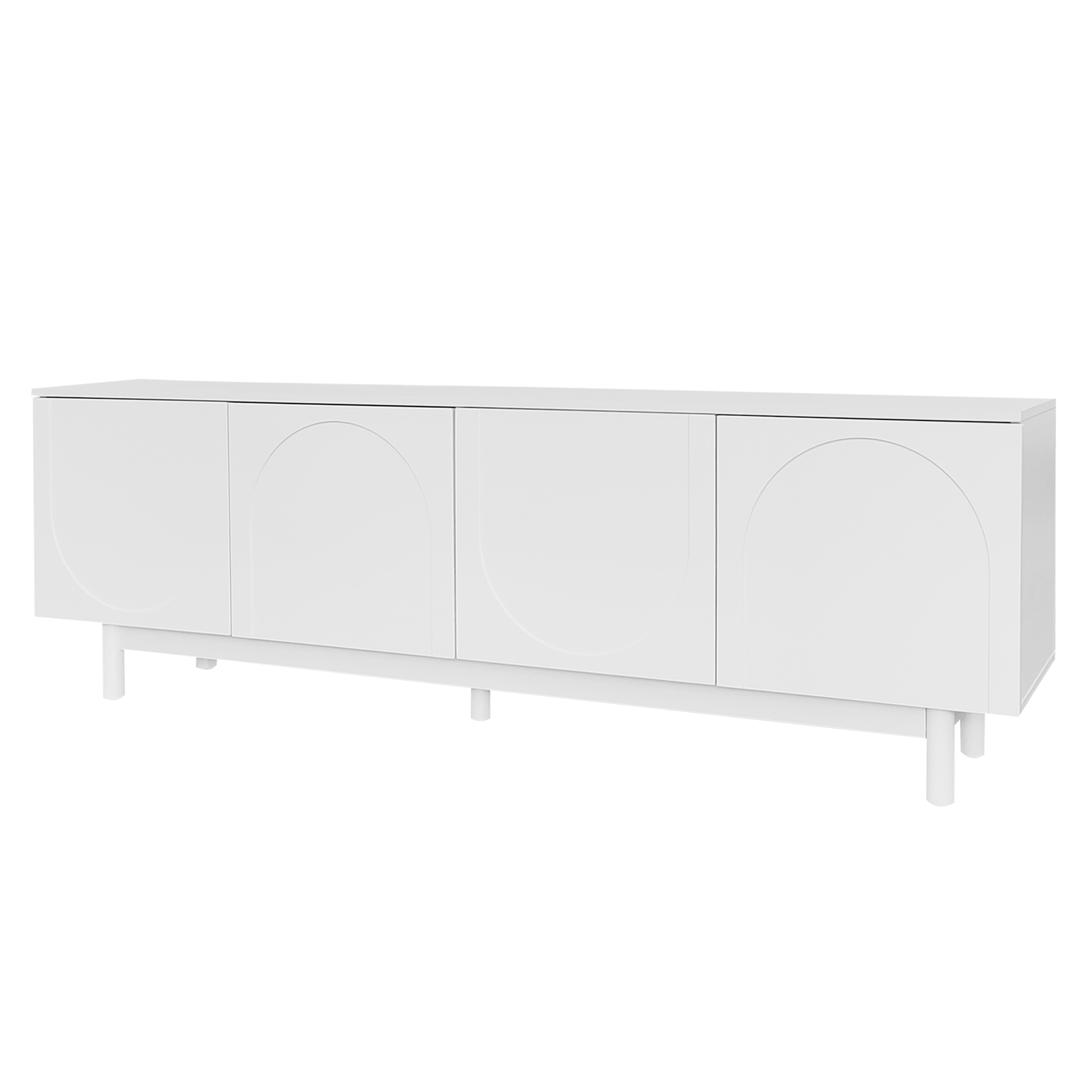 Design blanc pur minimaliste
