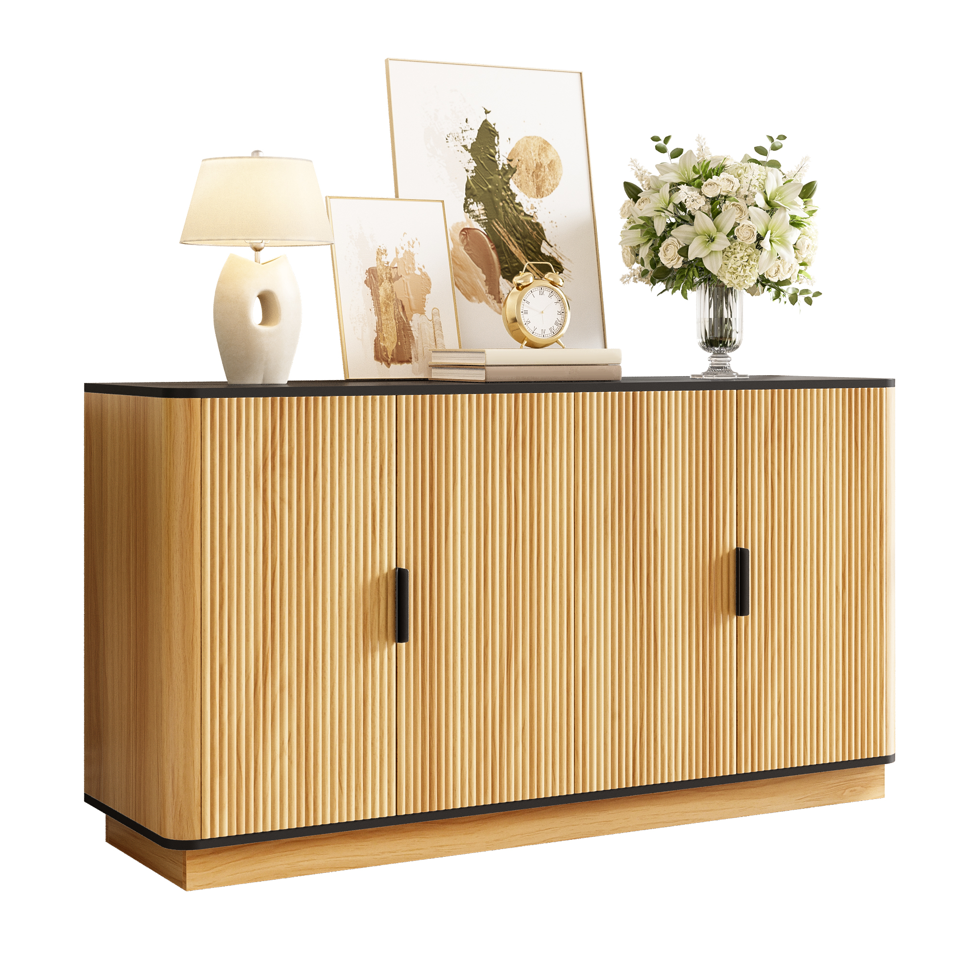 Design buffet naturel moderne