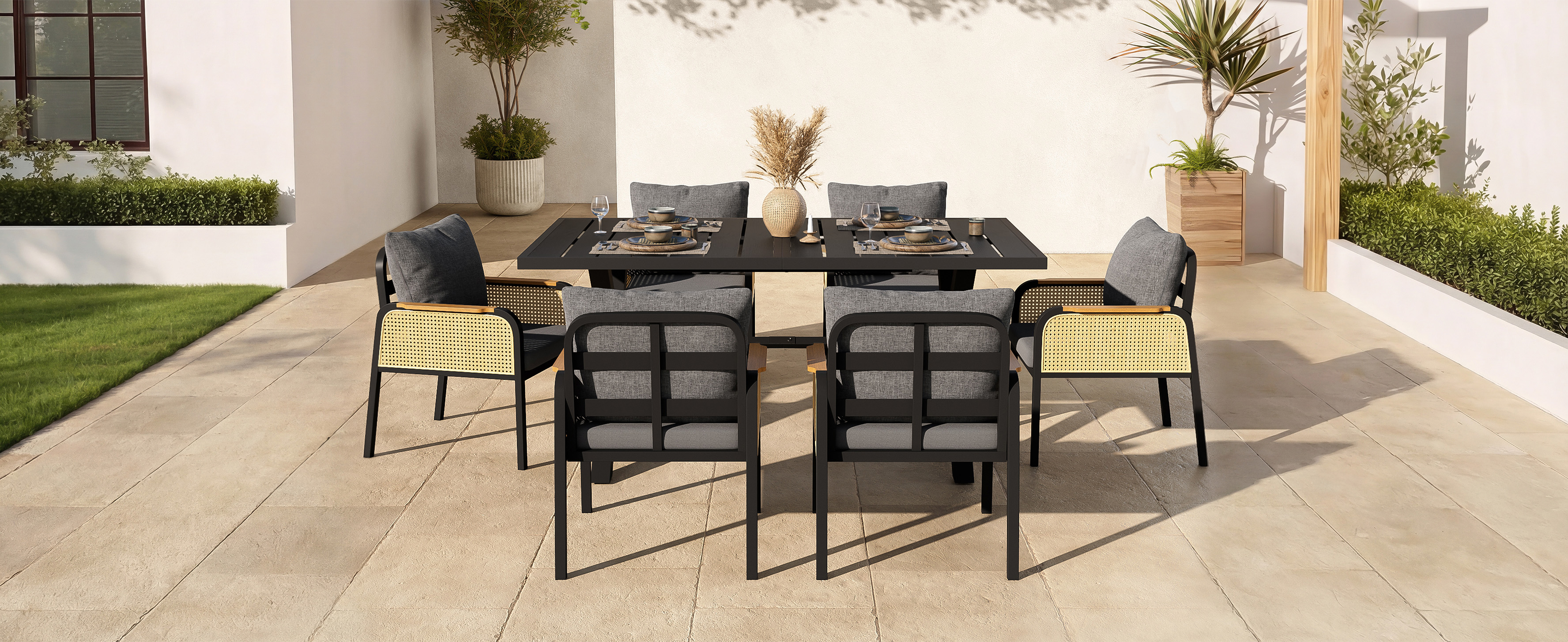 Design polyvalent adapté plage, terrasse, balcon et espaces extérieurs