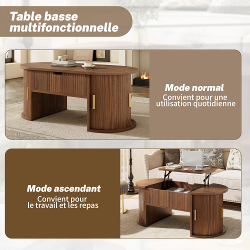 Rangement avec portes coulissantes