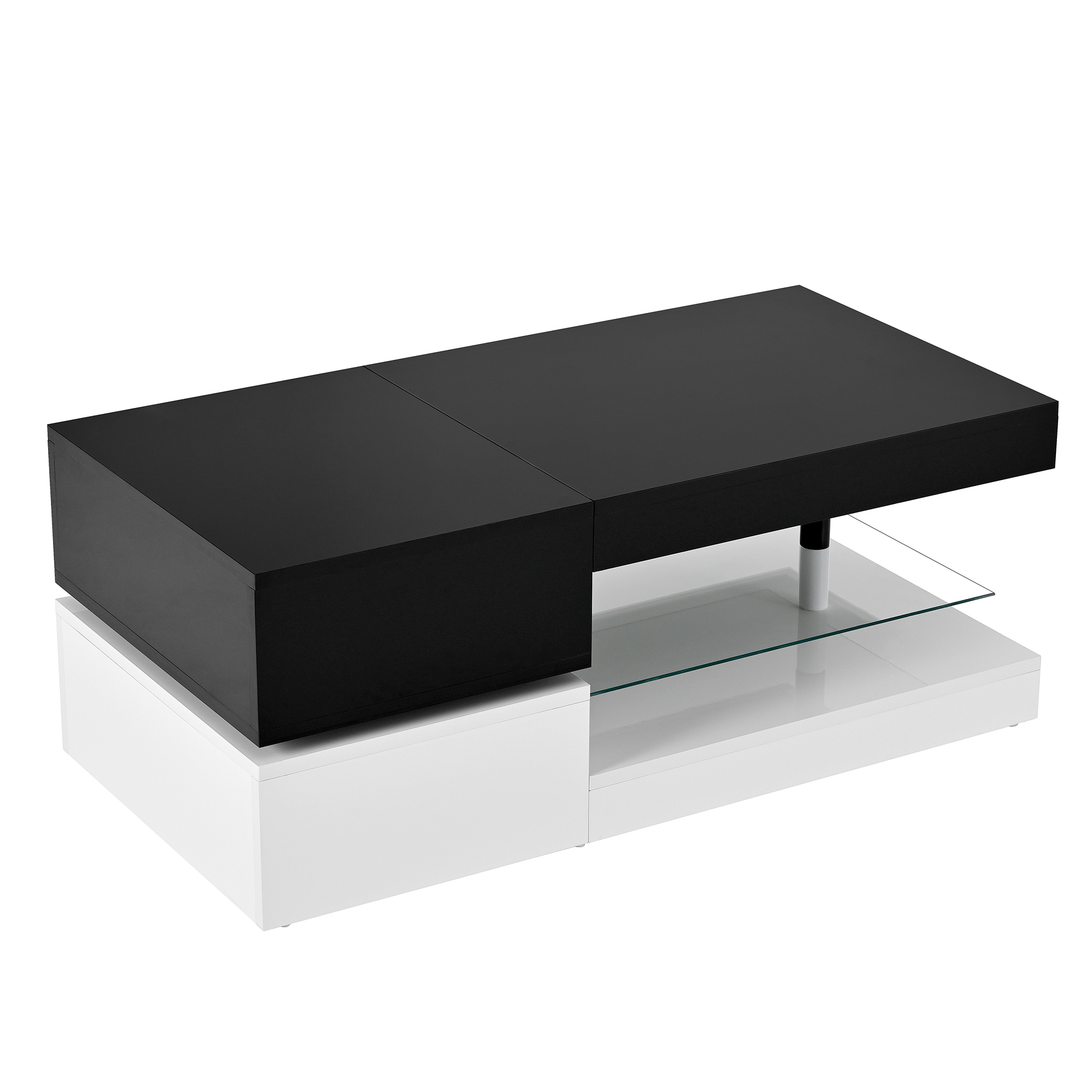 produit fini meuble TV avec éclairage LED intelligent