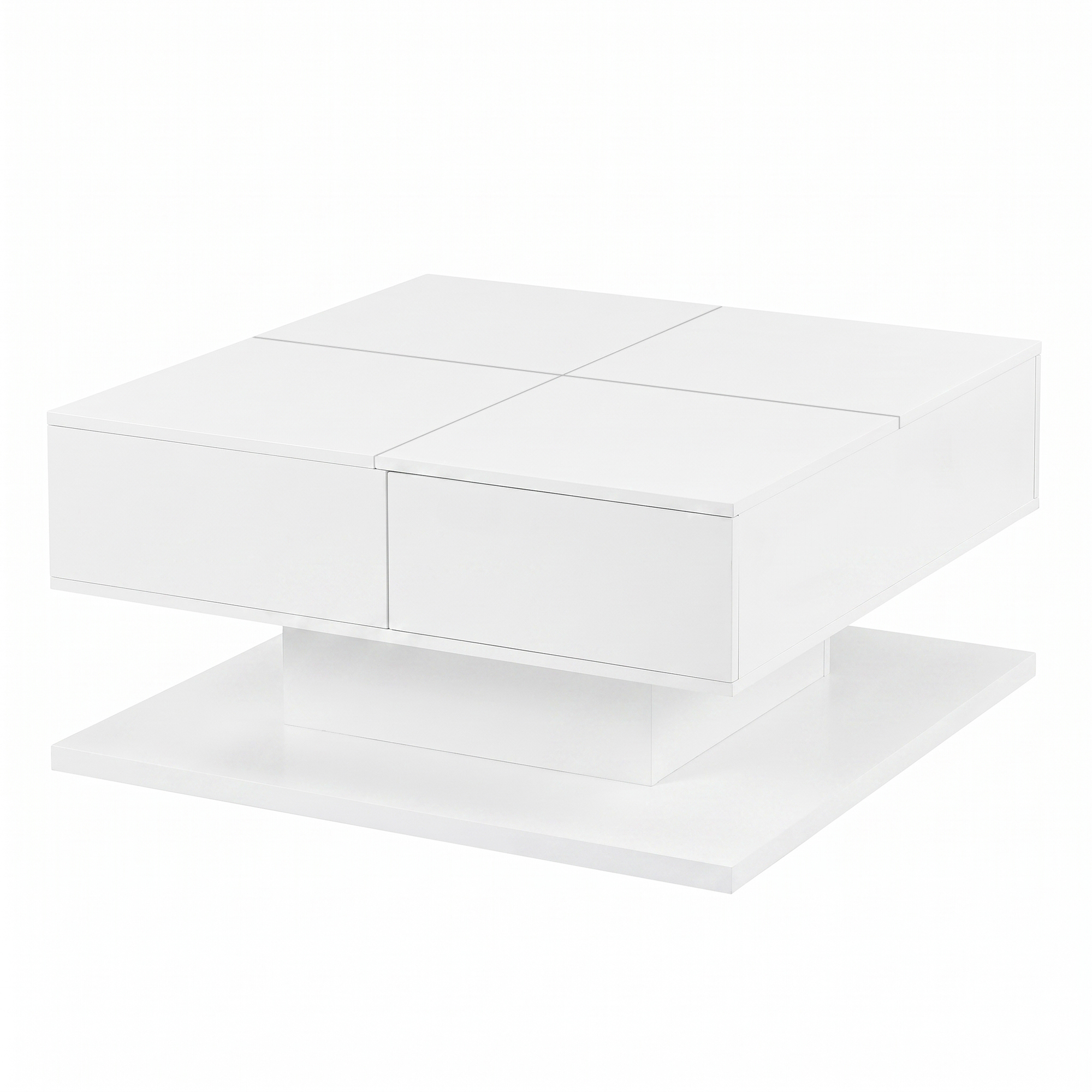 Image 18 – Table basse blanc