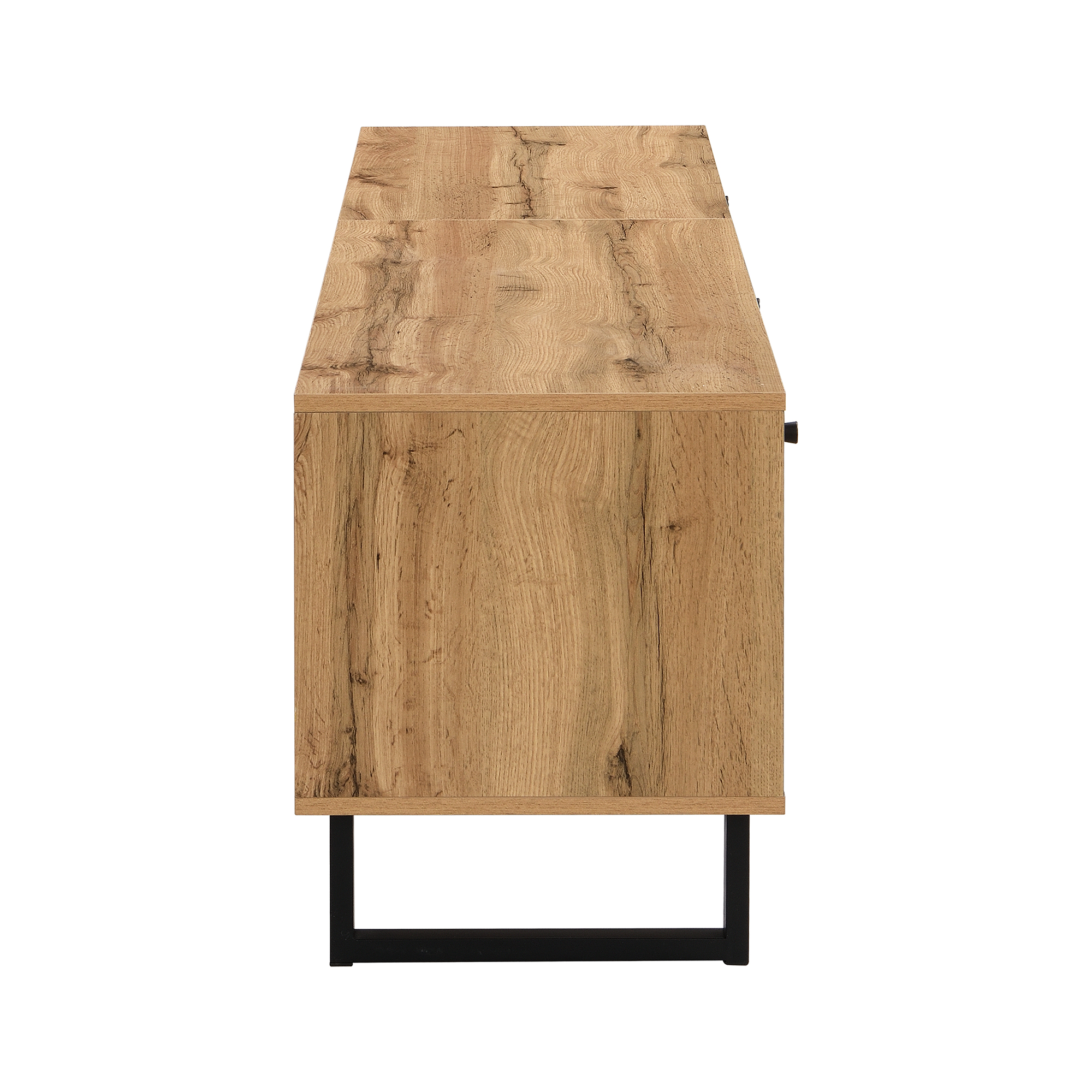 grande capacité de rangement : 3 portes, 3 compartiments, 1 tiroir