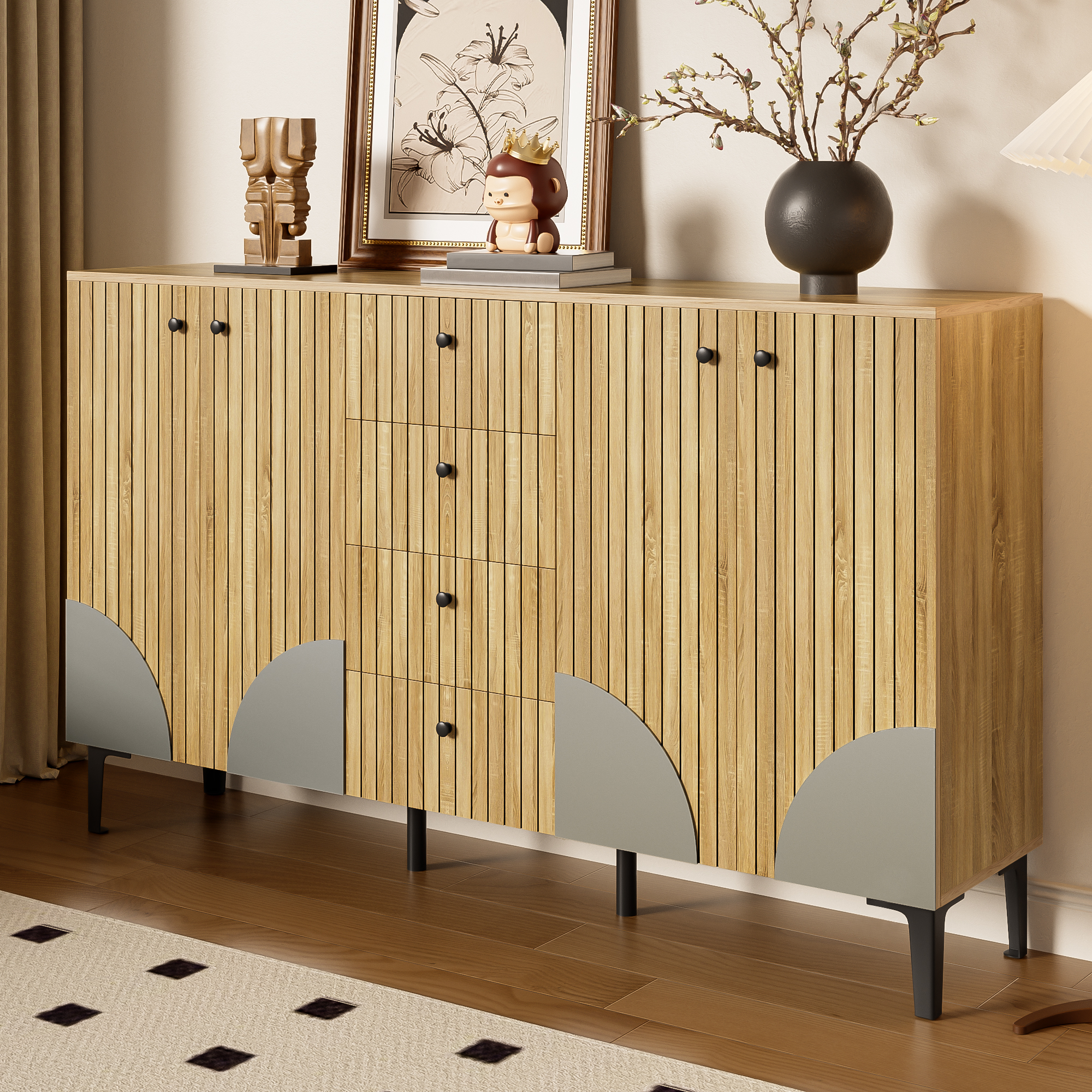 Rangement intérieur spacieux
