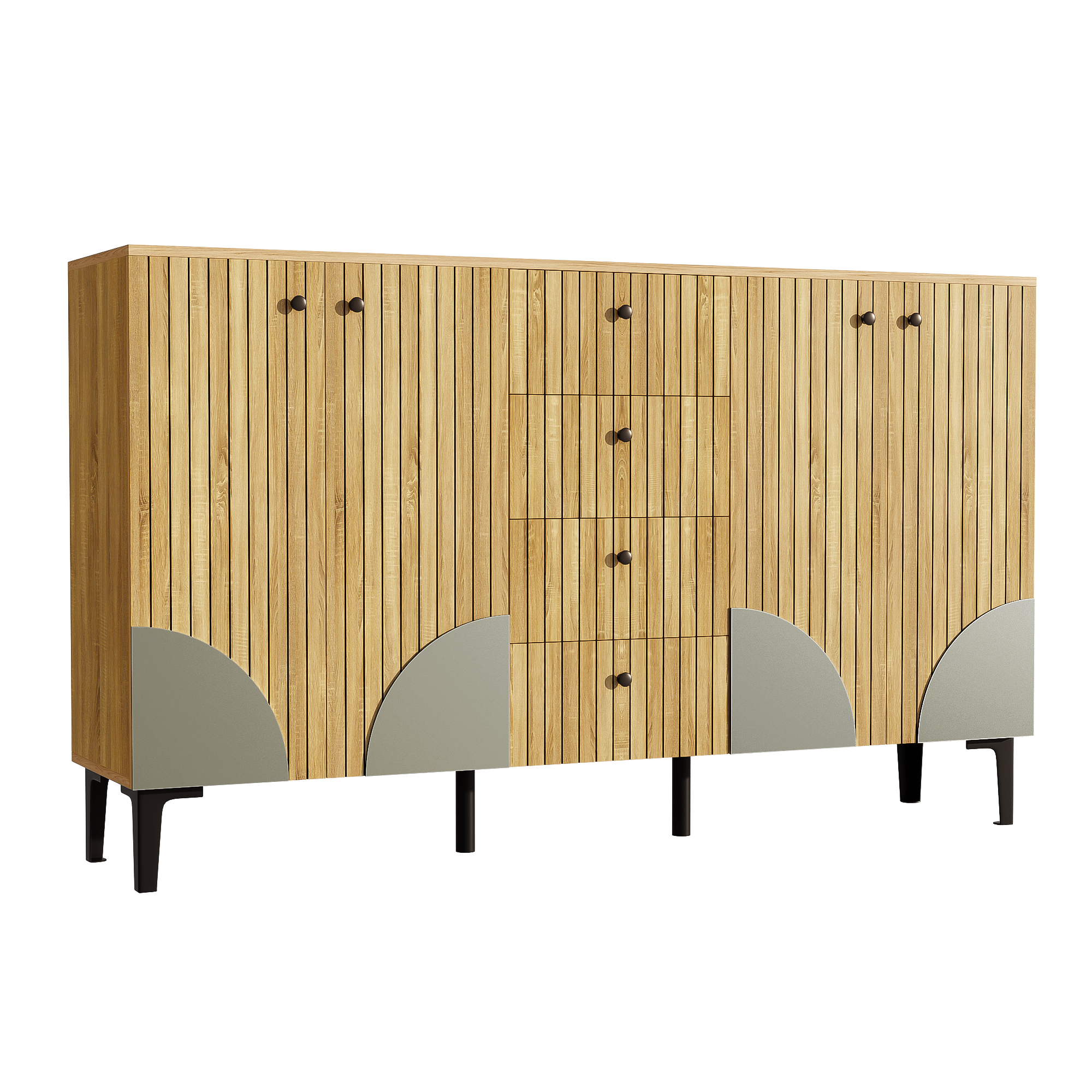 Meuble utilisé comme buffet