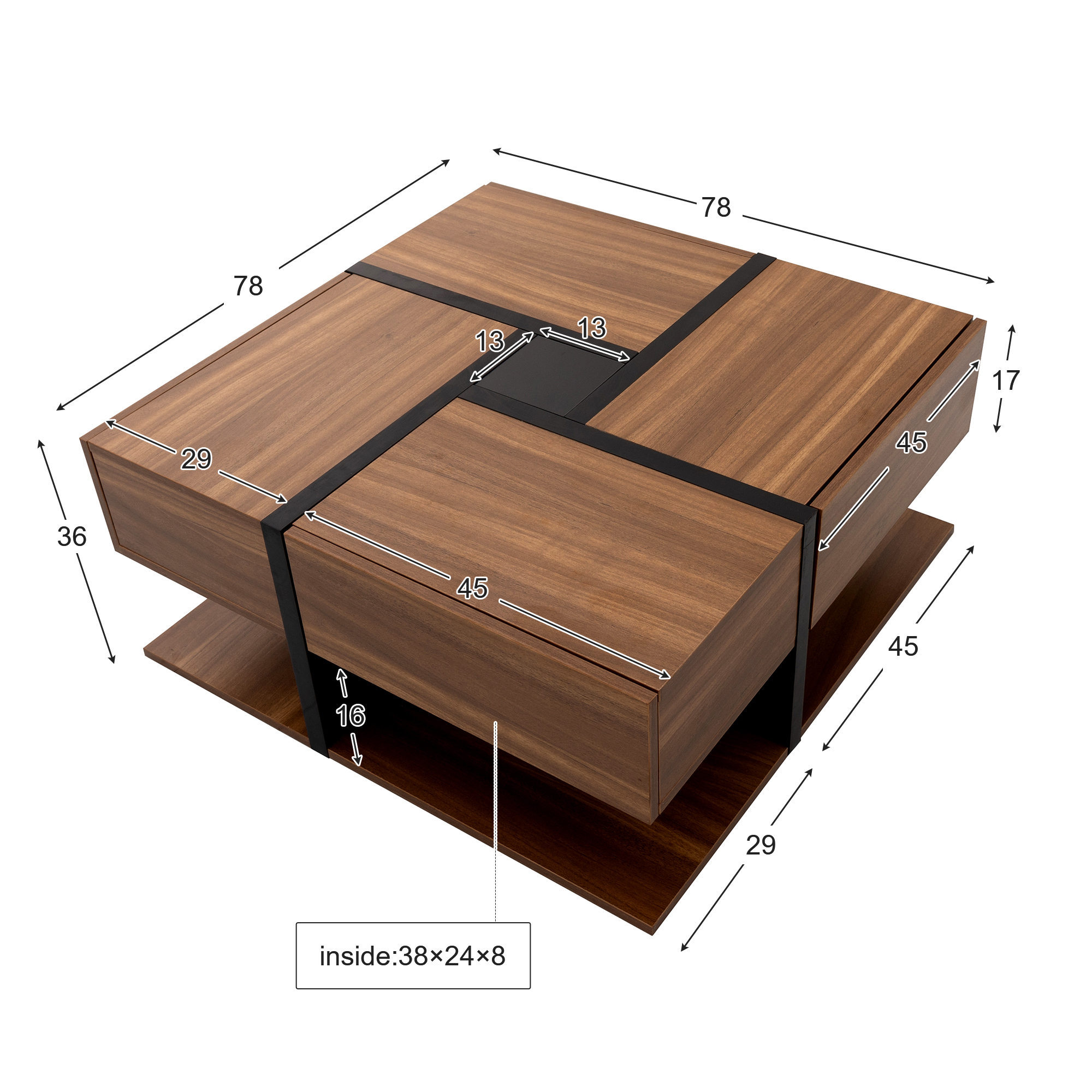 Dimensions du table basse