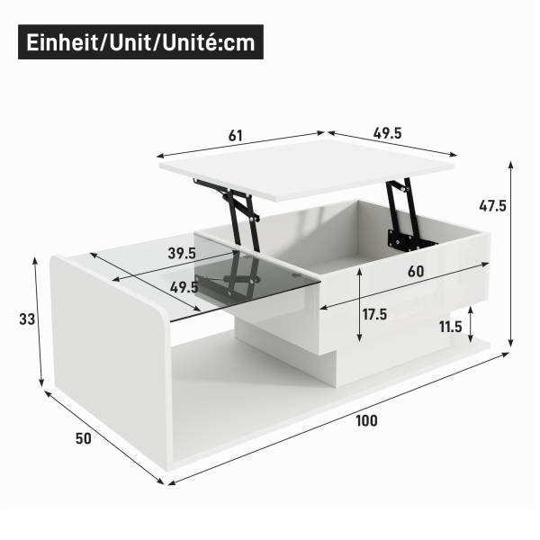 Dimensions complètes