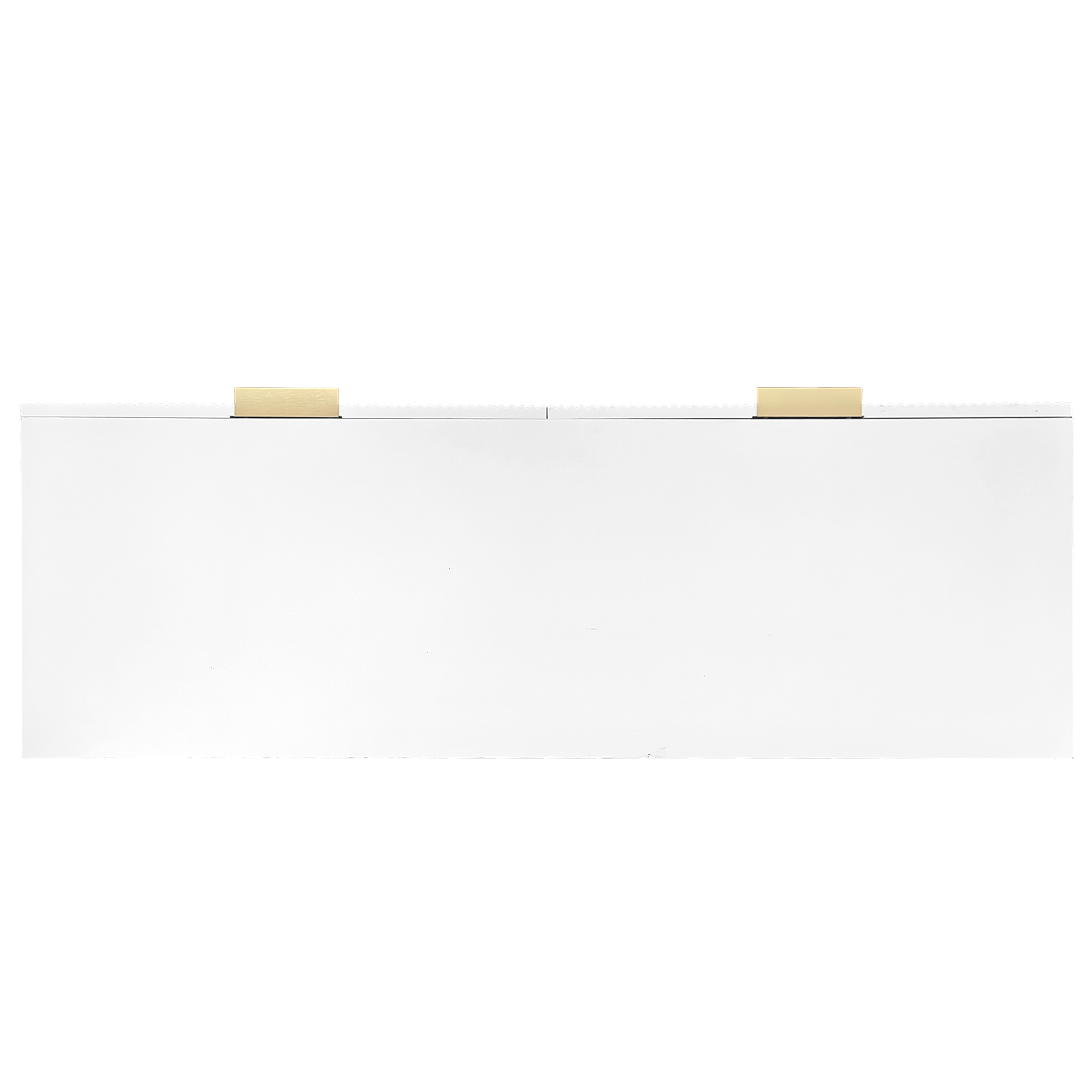 Buffet, rangement intégré, avec tiroirs, 120 x 40 x 77 cm, panneaux de particules, blanc - vue 6