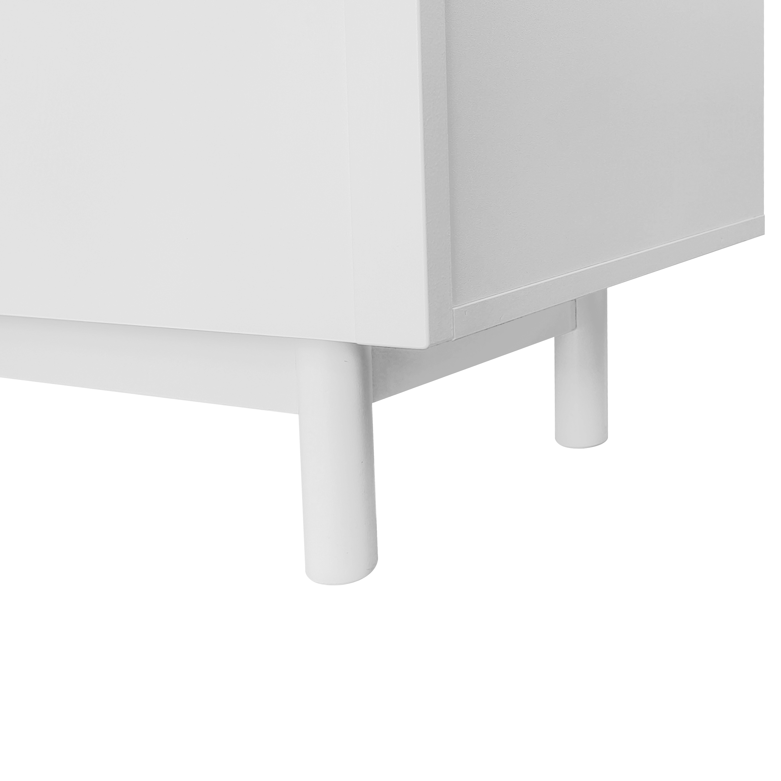 Meuble TV blanc 175 cm - Vue principale