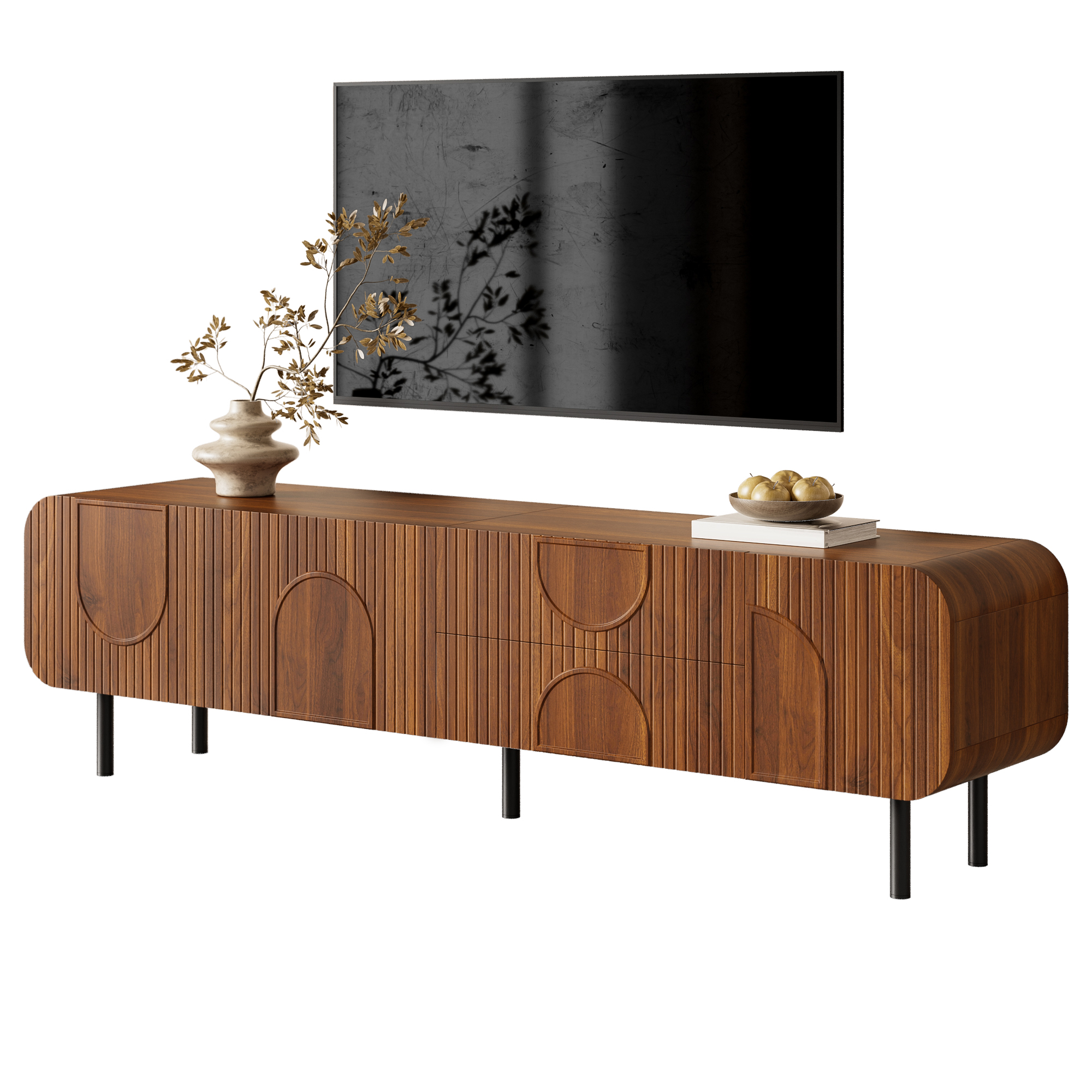 Vue principale du meuble TV