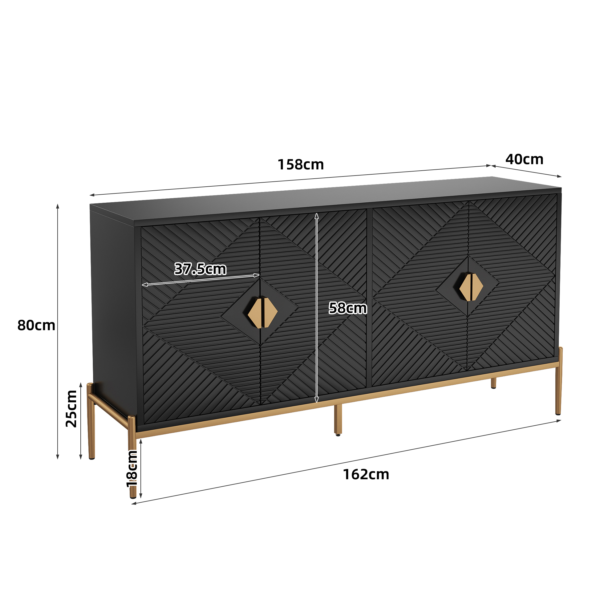 Dimensions du buffet
