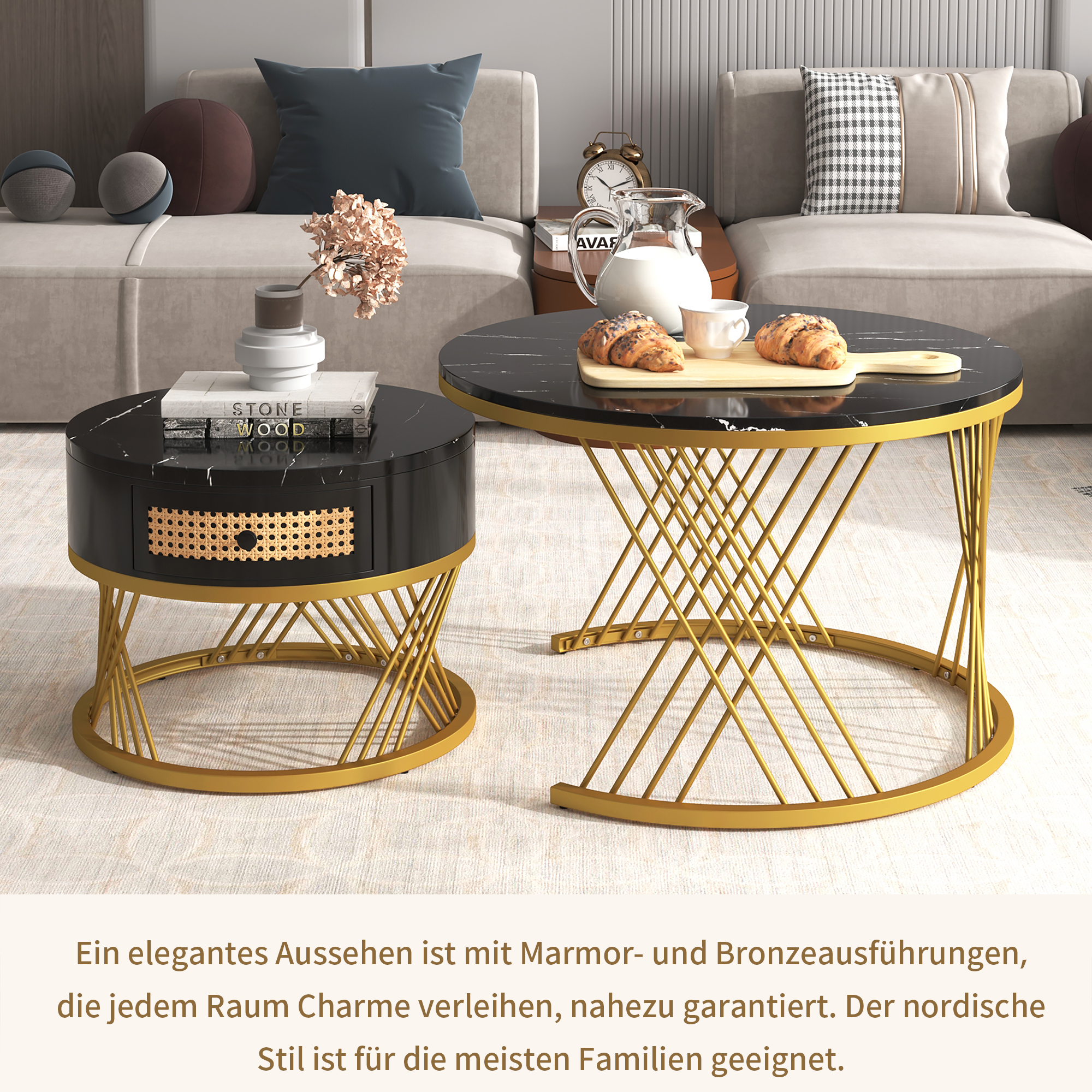 Détail du table basse