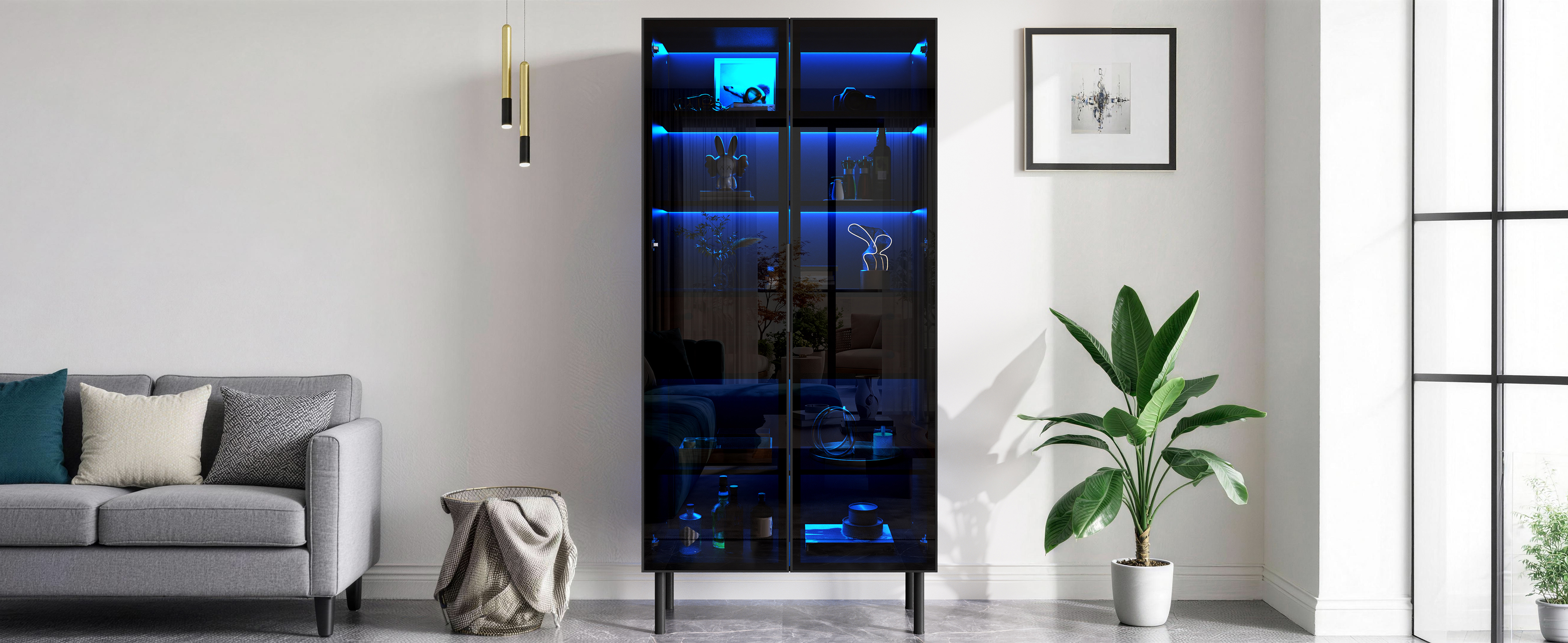 Présentation du vitrine
