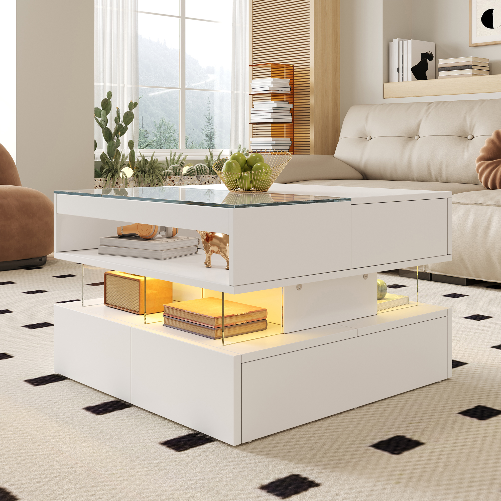 Vue principale du table basse