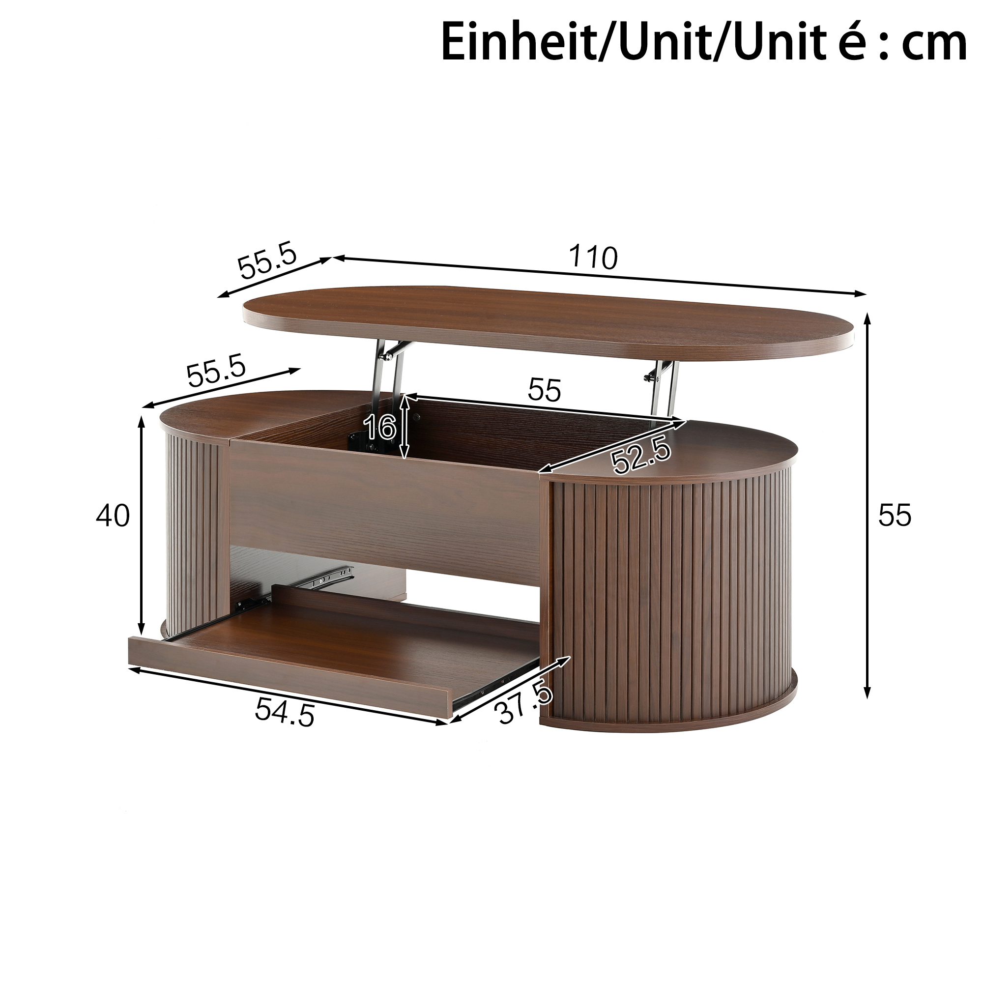 Dimensions du table basse