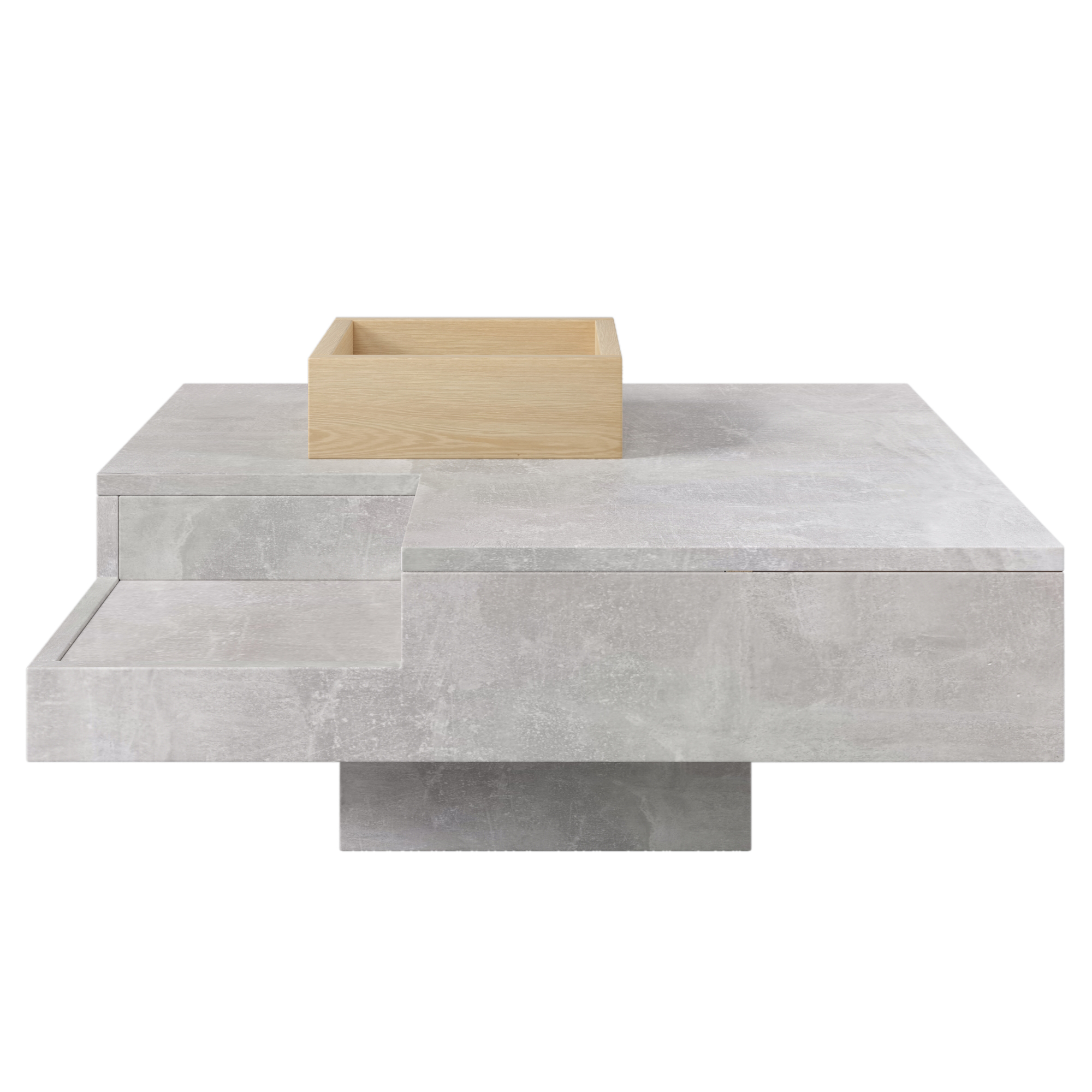 vue de dessus table basse