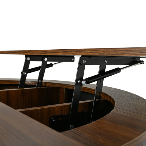 Plateau relevable de table basse