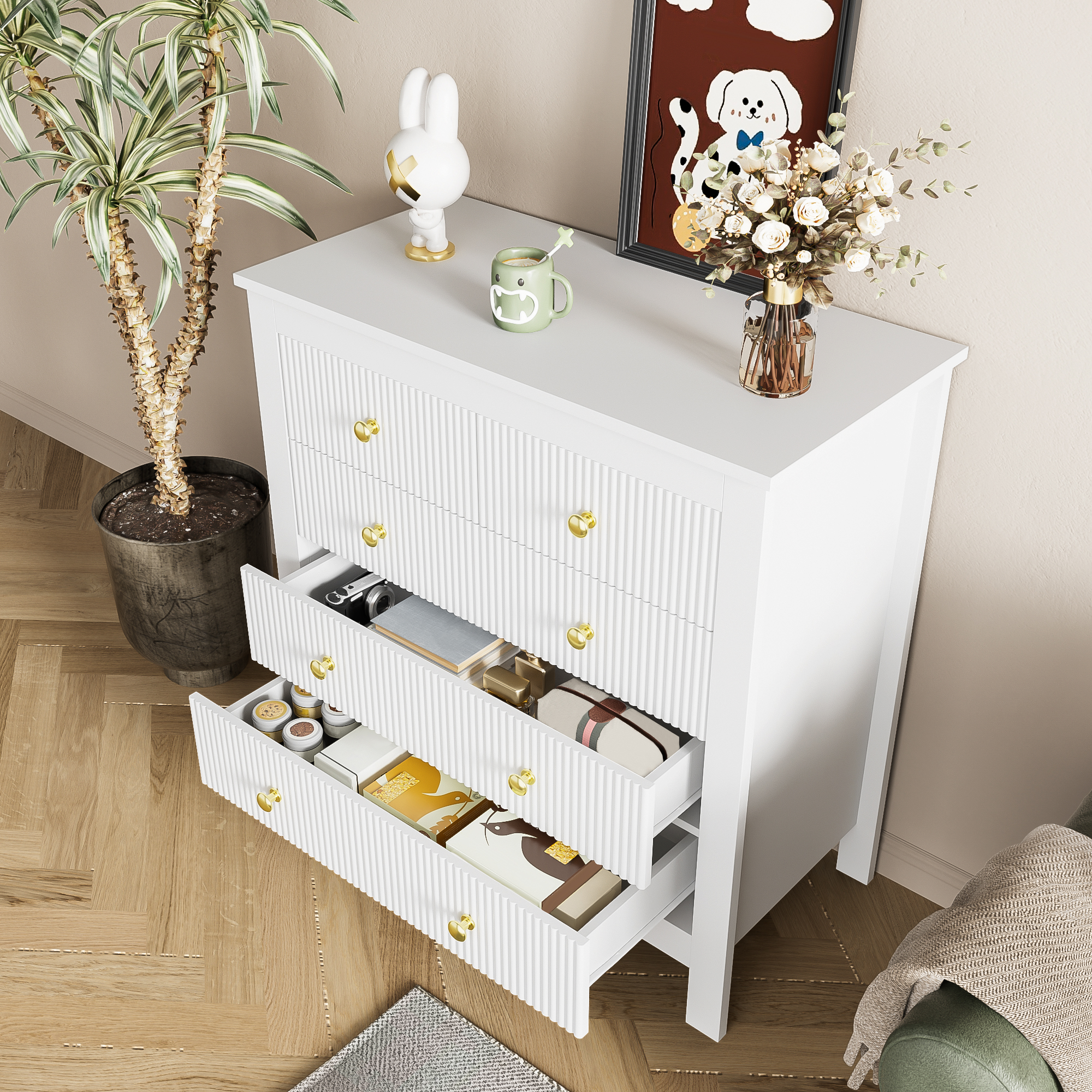 Un rangement organisé avec précision