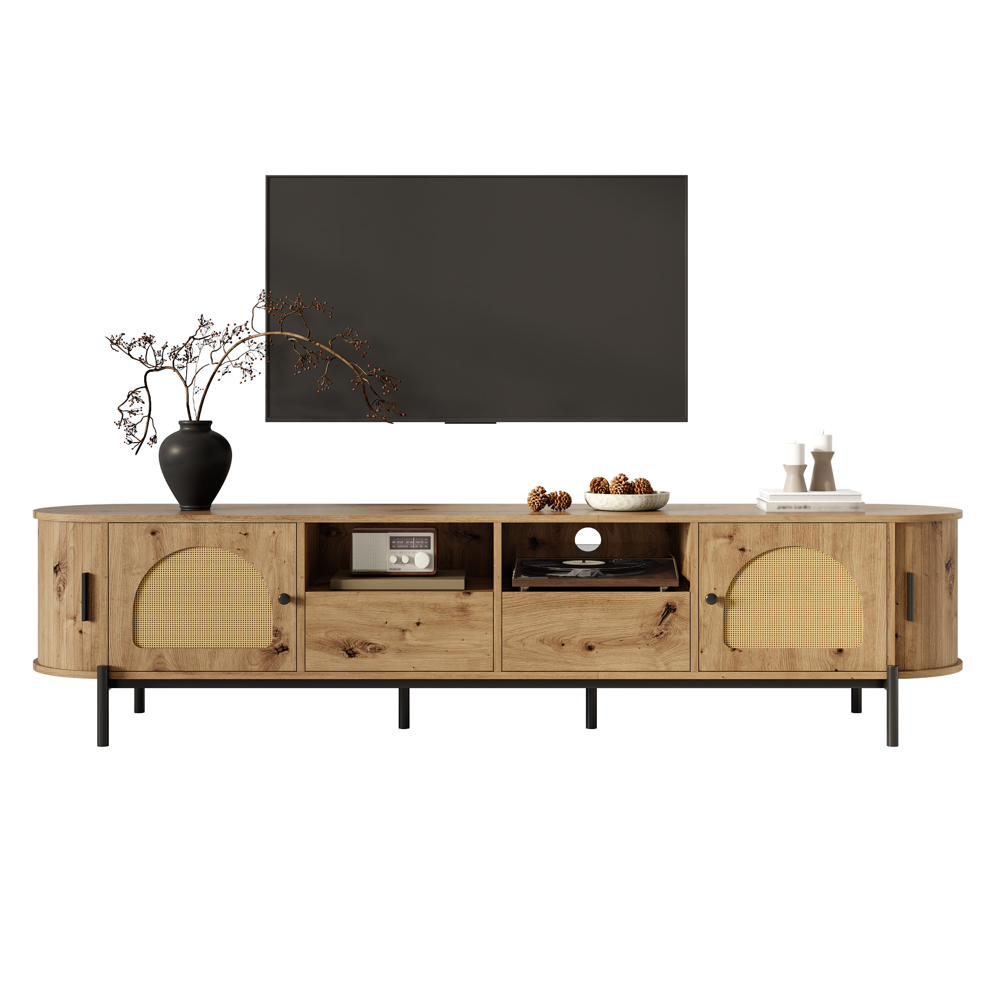 Vue principale du meuble TV