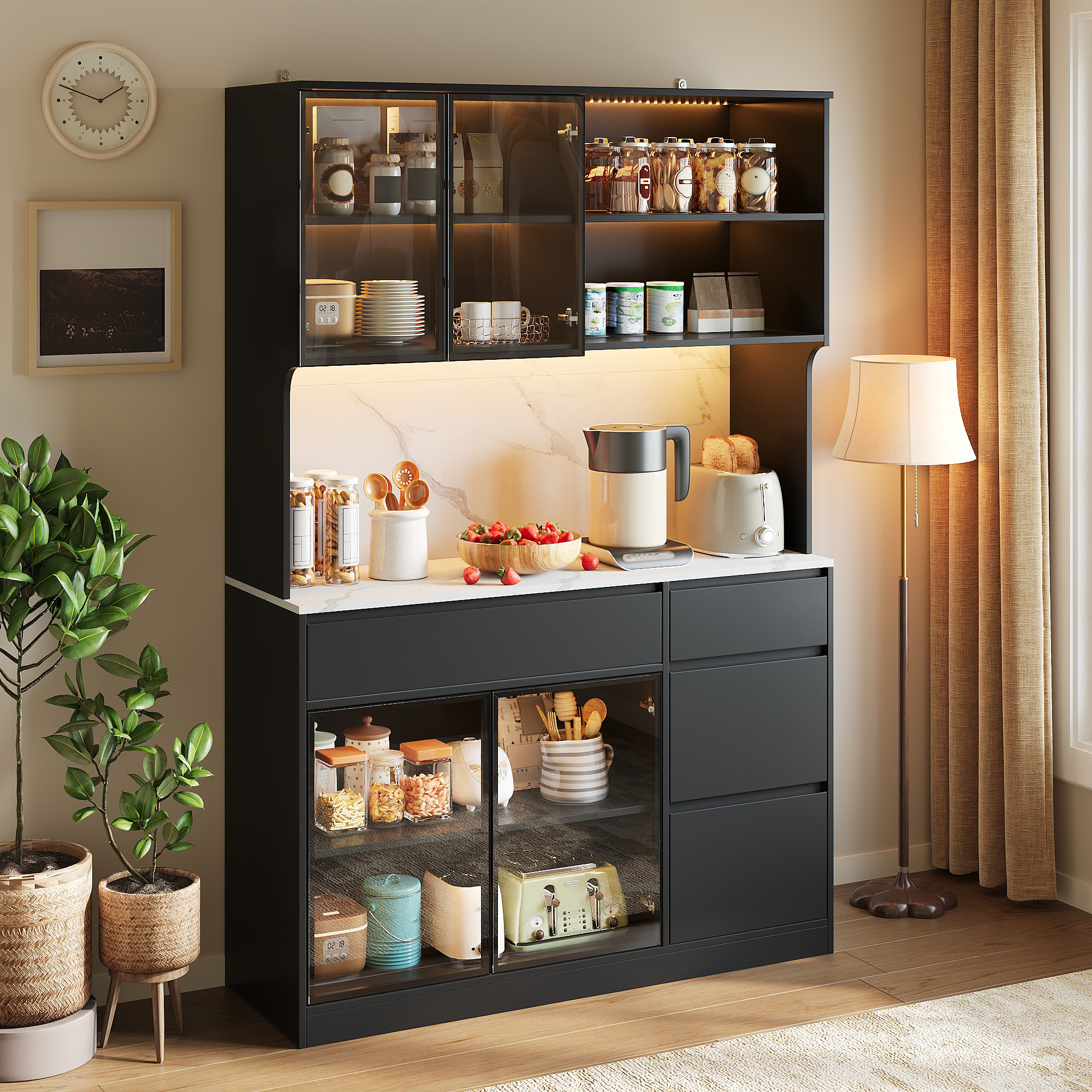 Détail du buffet