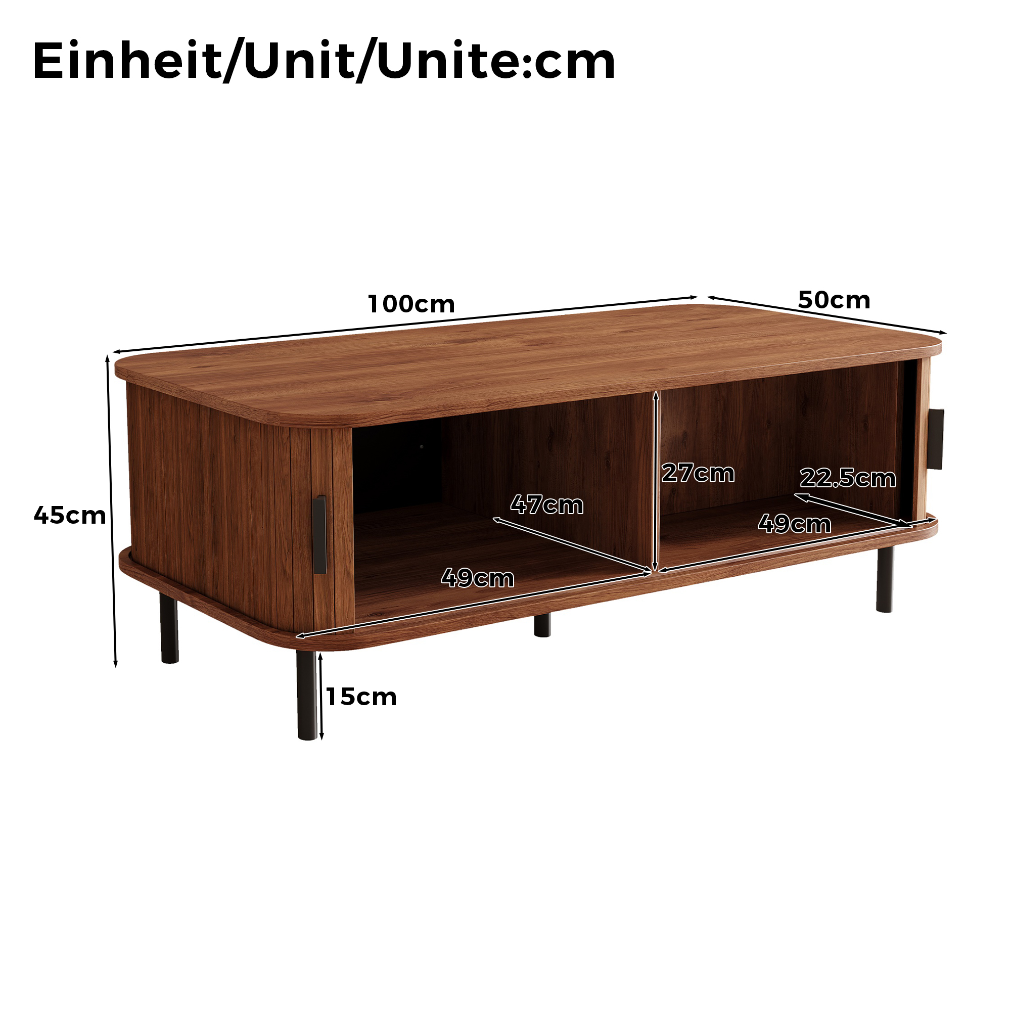 Dimensions du table basse