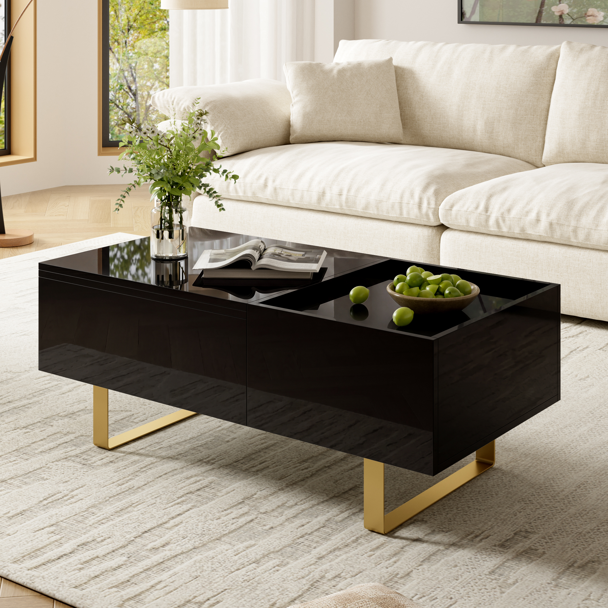 Détail du table basse